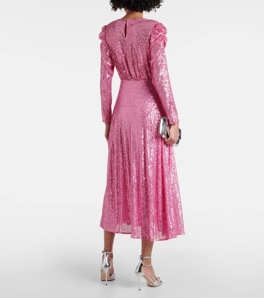 cerise pink midi dress Lilly Pulitzer Preslie Long Sleeve Mesh Midi Dress In Cerise Pink Pattern Play
