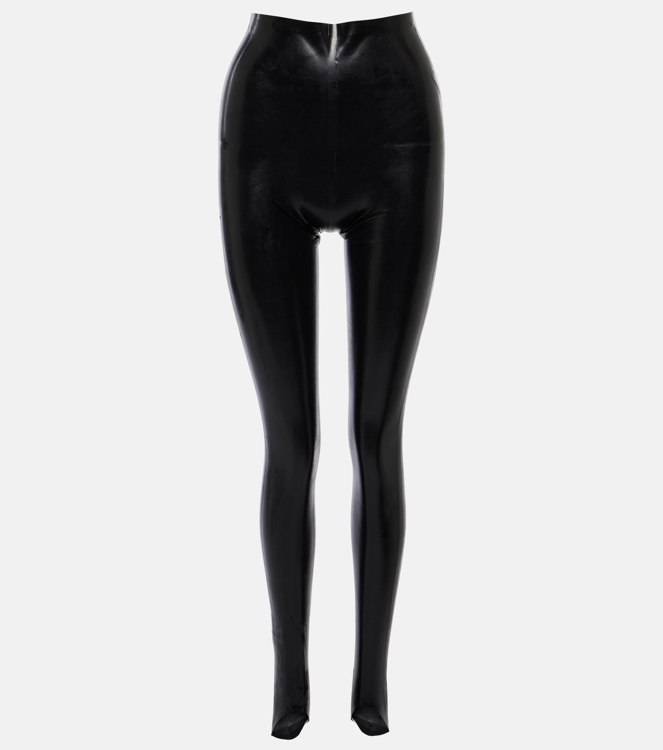 Cheap latex leggings hot sale