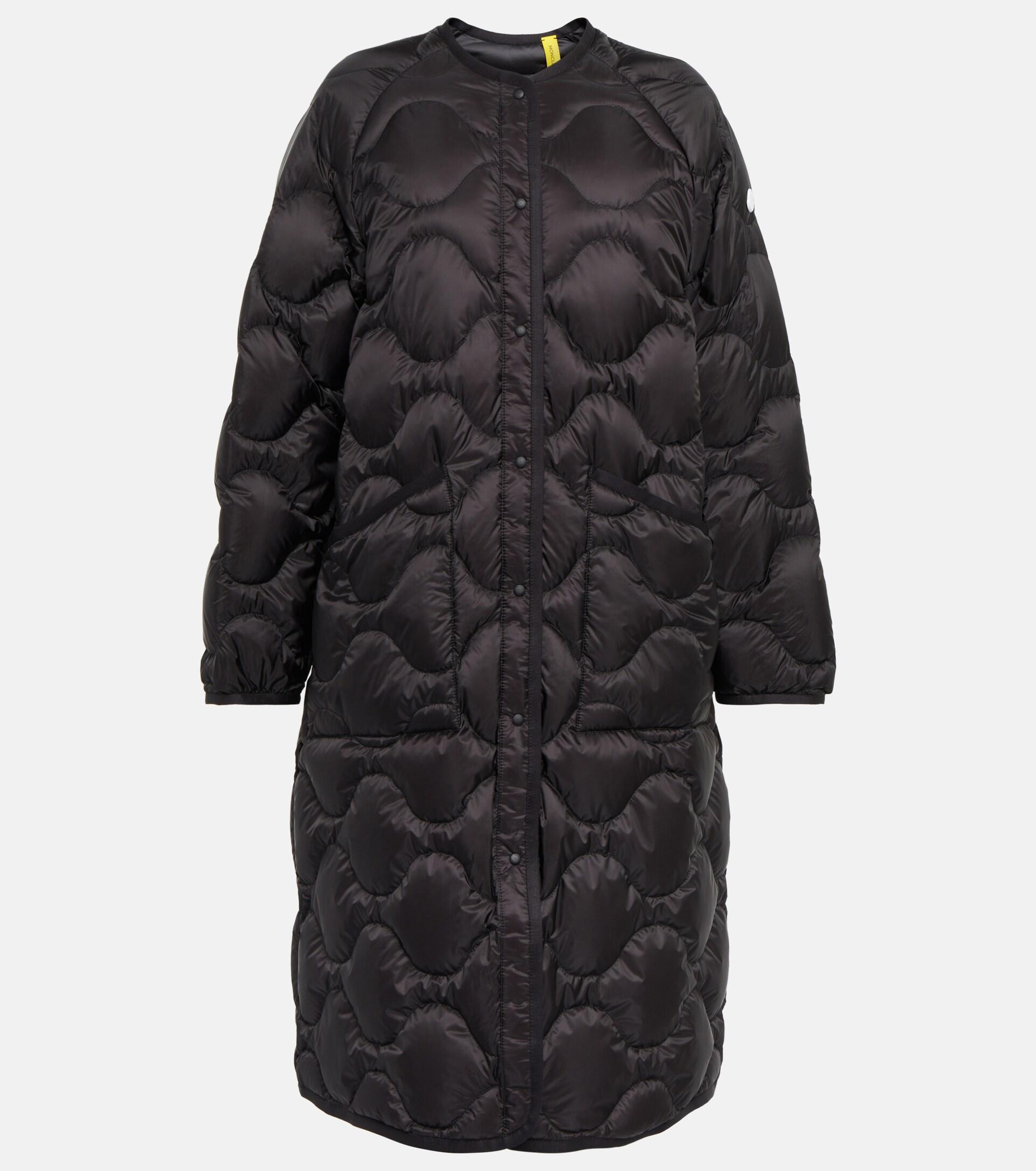 Moncler Genius 4 Moncler Hyke Quilted Down Coat in Black | Lyst