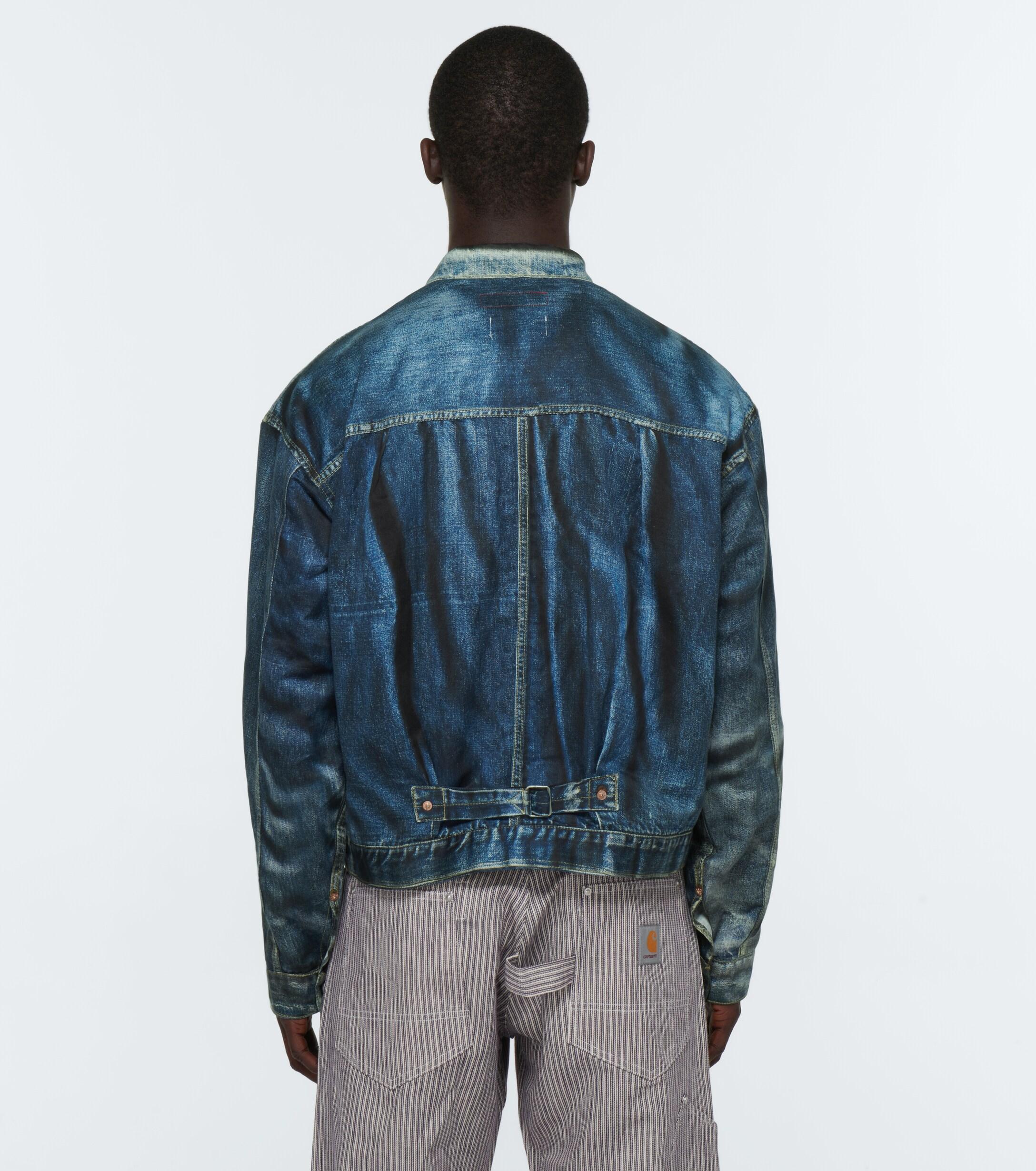 Junya Watanabe X Berberjin Levi's Denim Jacket in Blue for Men | Lyst