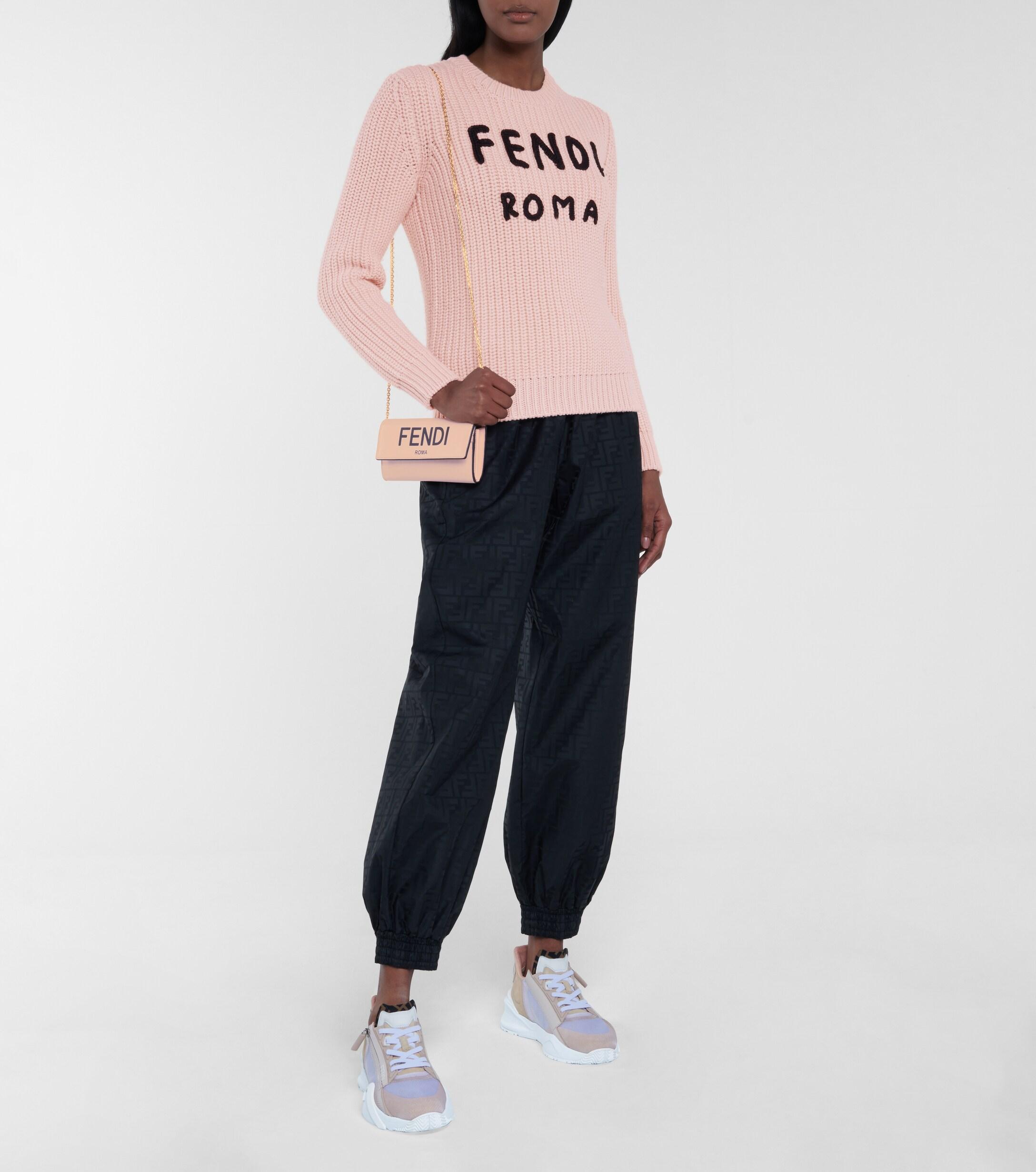 fendi nylon sneakers