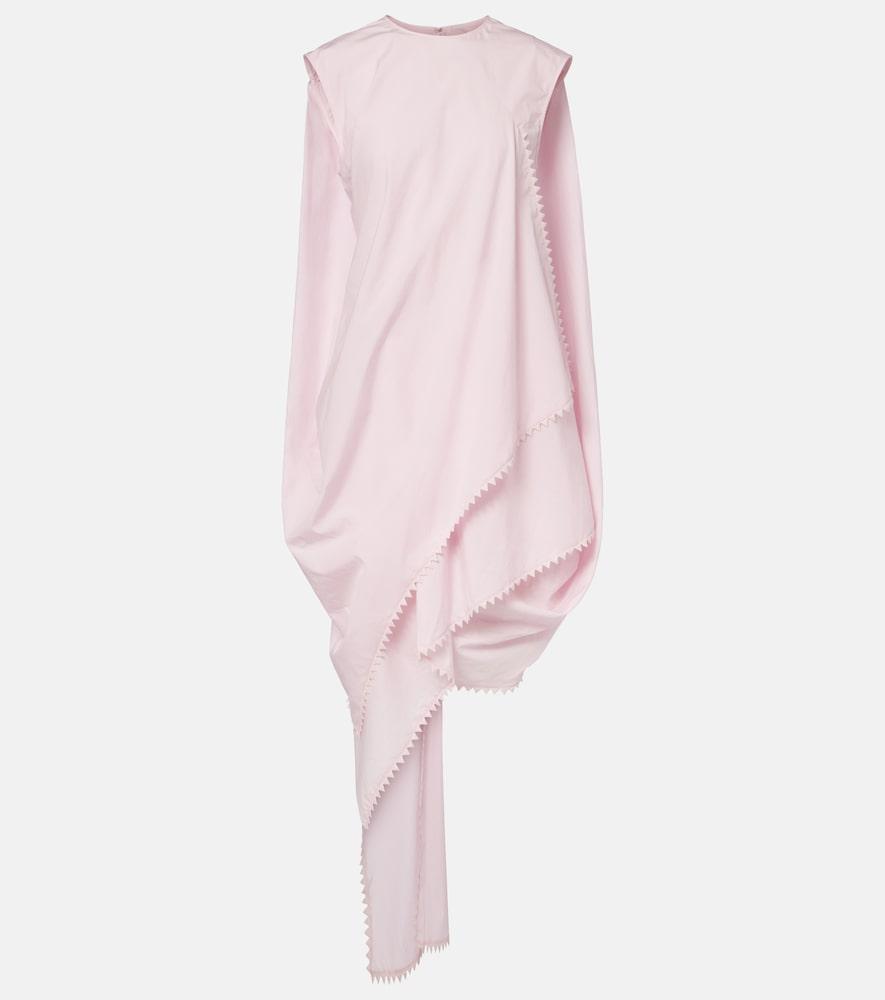 monse asymmetric dress Eyelet Laced Midi Dress  MONSE