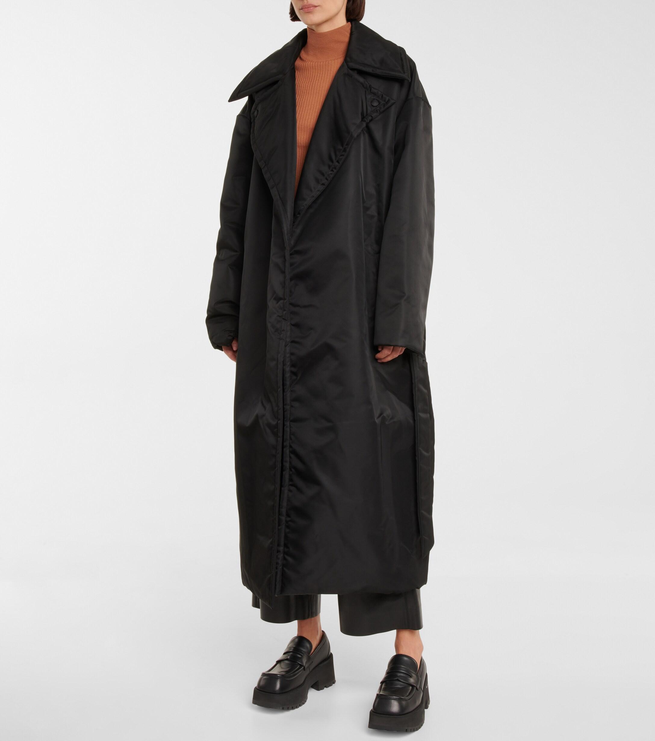 nylon trench coat