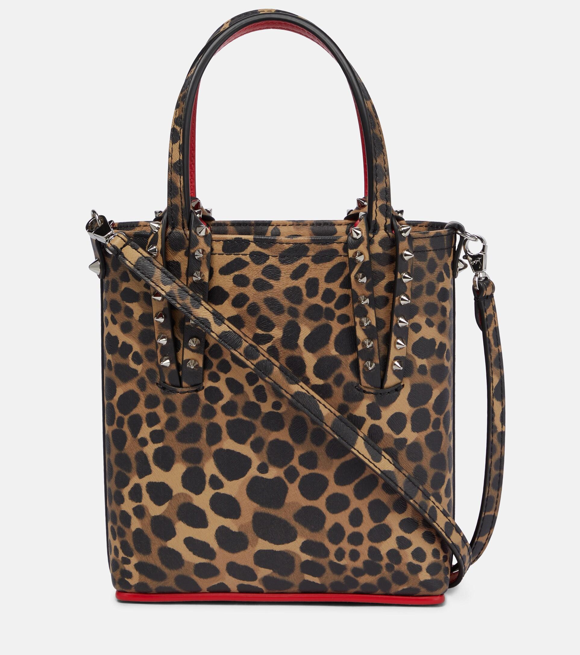 Christian Louboutin Cabata East-west Leather Tote Bag in Brown