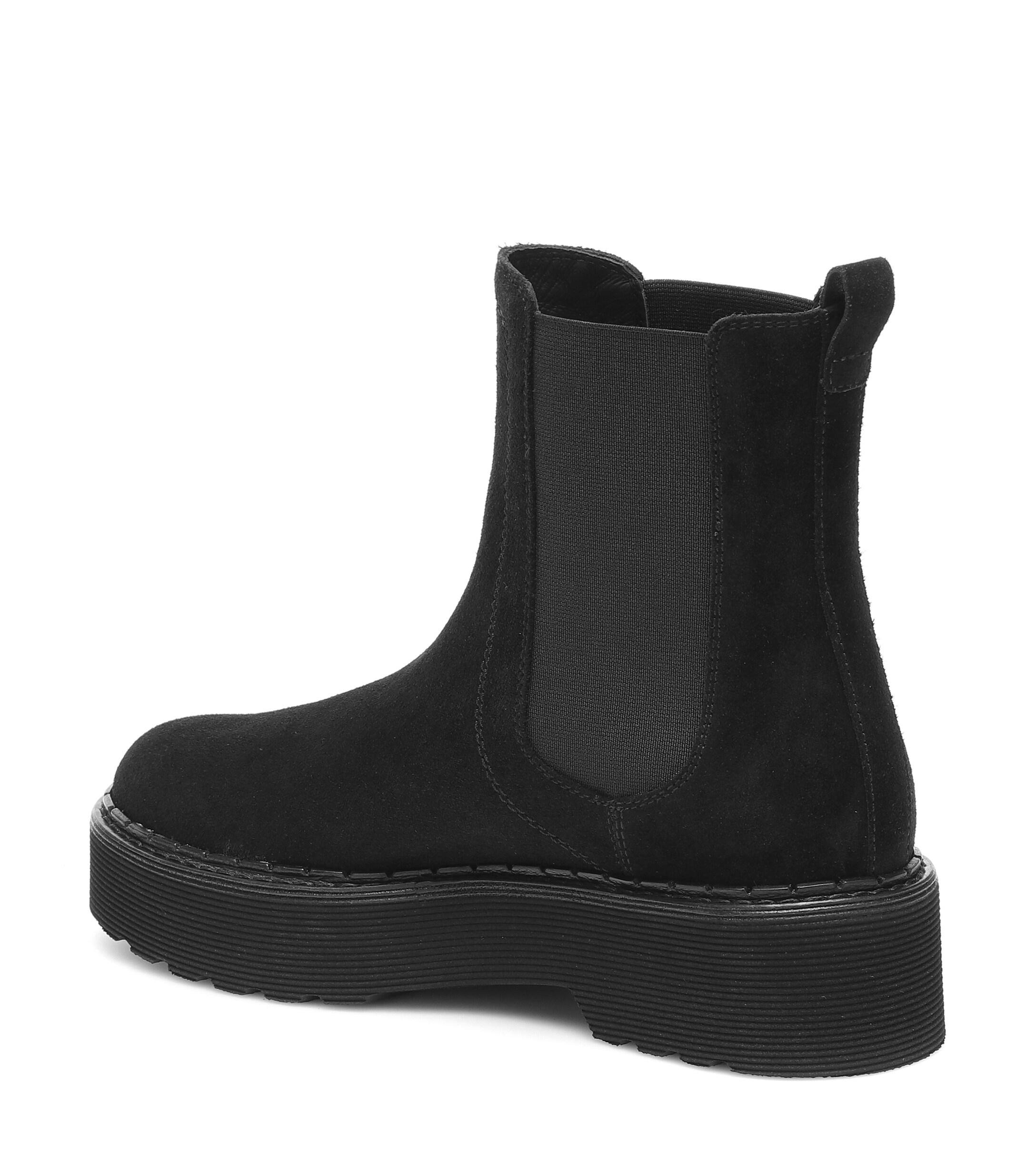 tod's platform chelsea boots