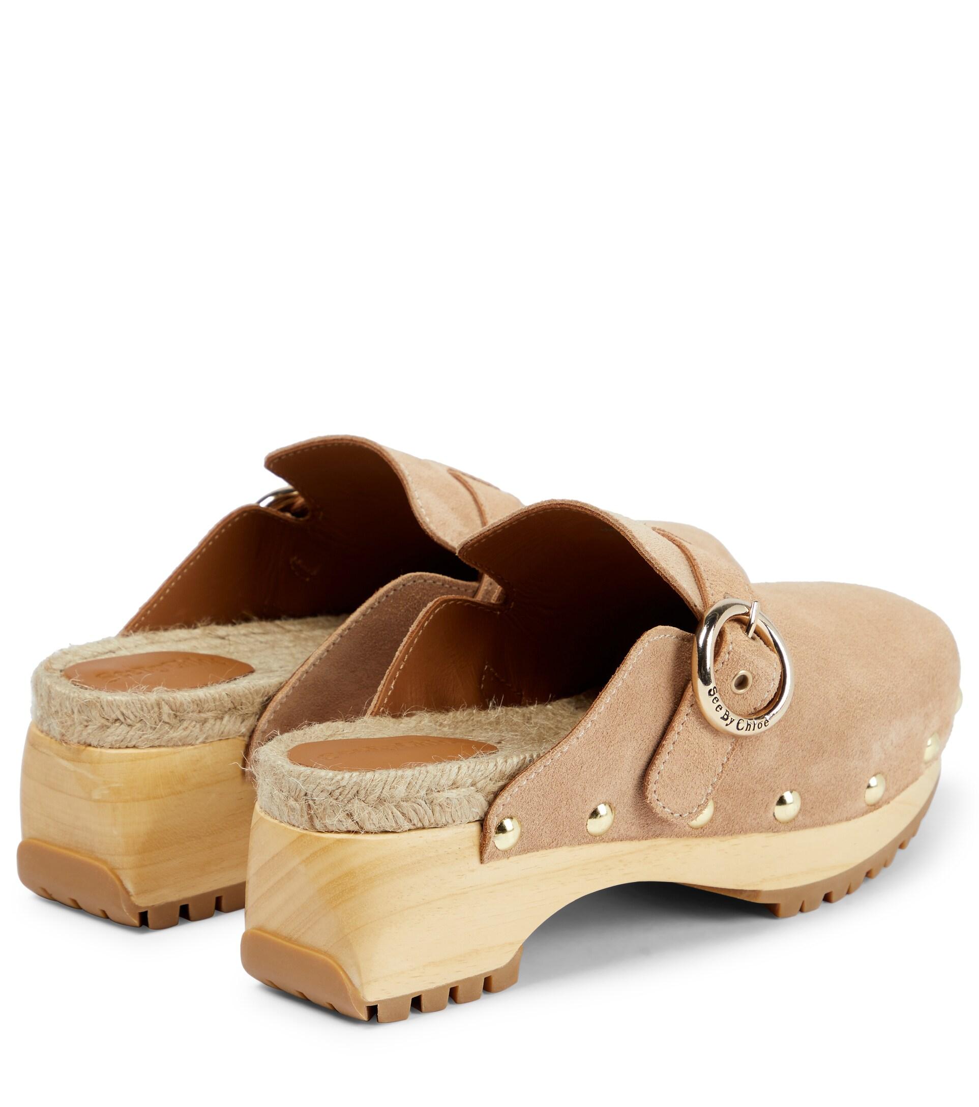 See By Chloé See By Chloe Viviane Suede Clogs | Lyst