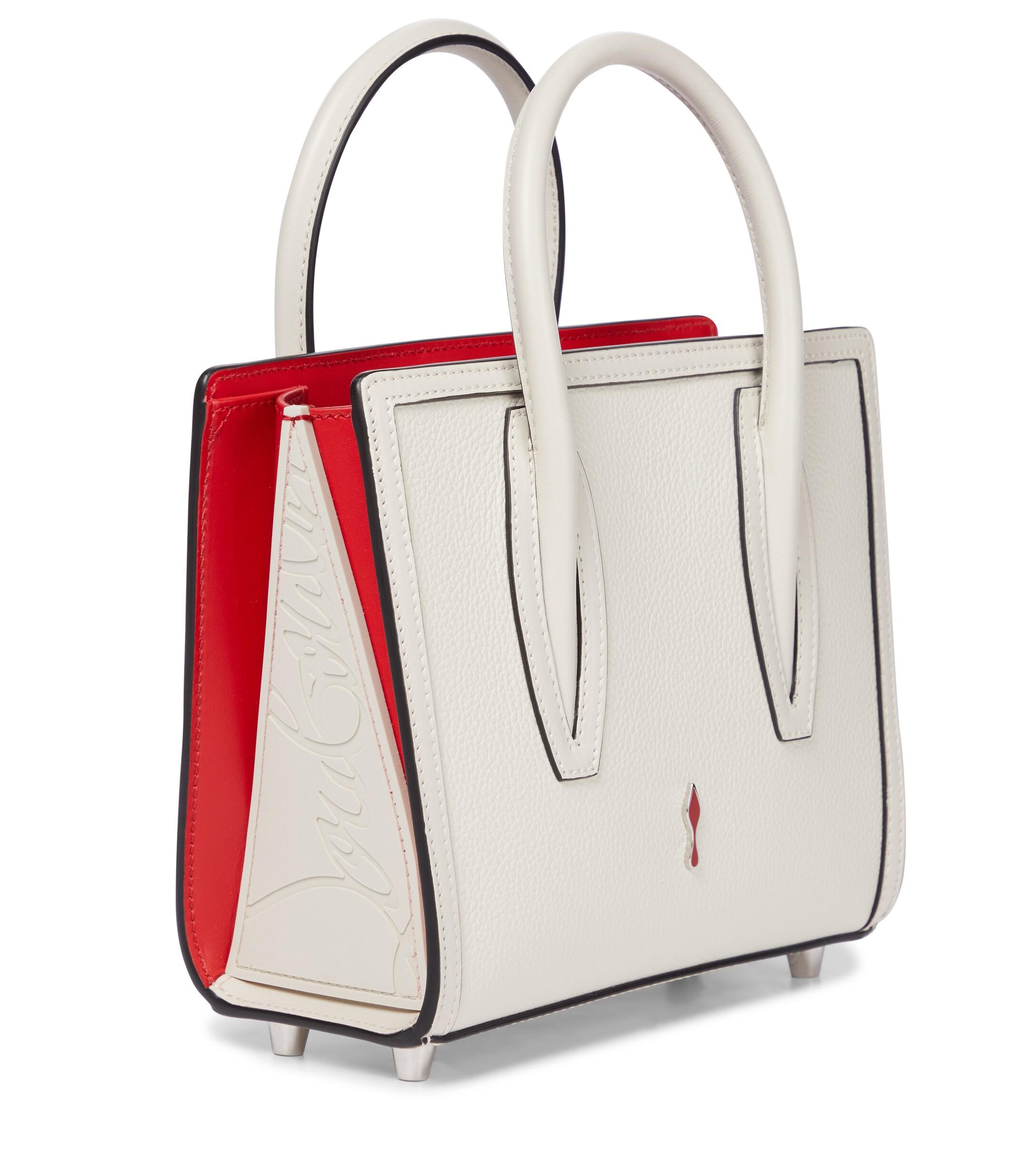 Christian Louboutin Paloma S Mini Embellished Leather Tote in 