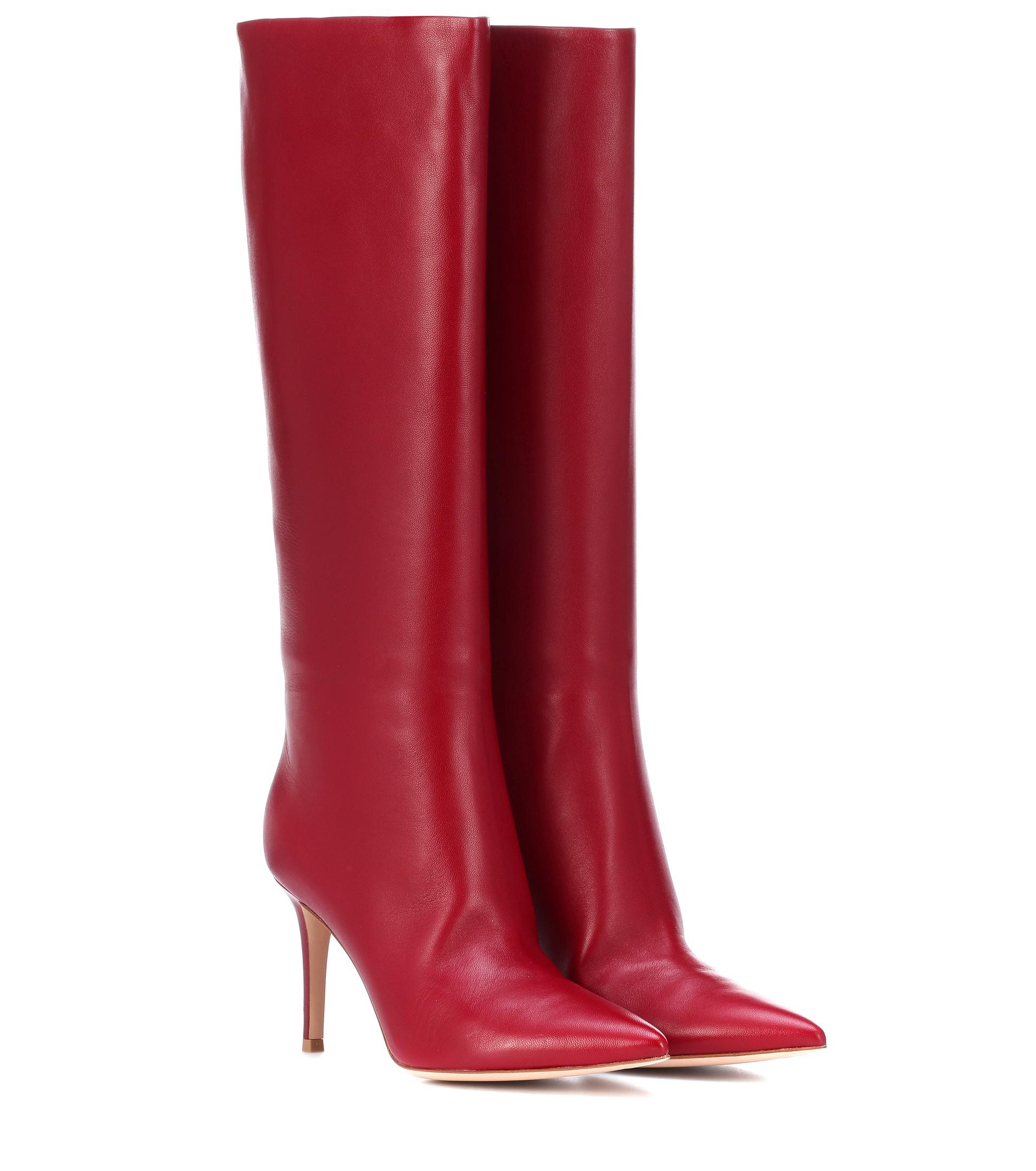 gianvito rossi red boots