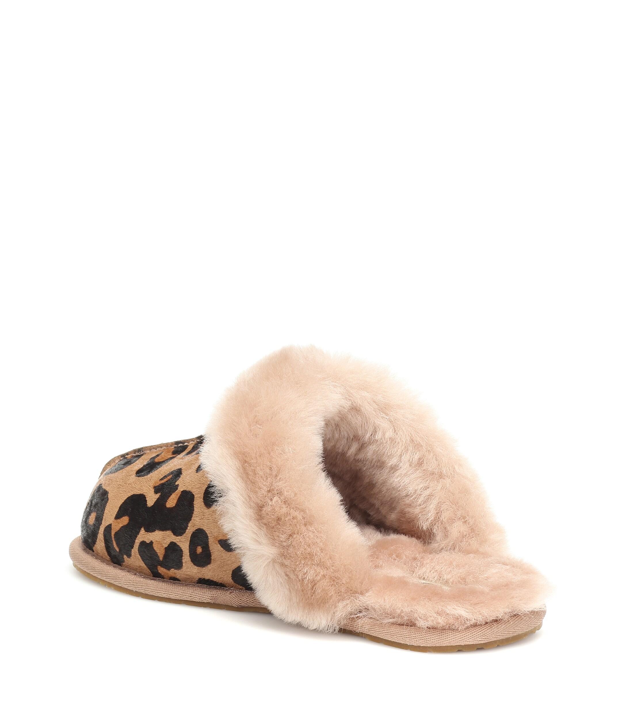ugg scuffette ii womens chestnut brown sheepskin slippers