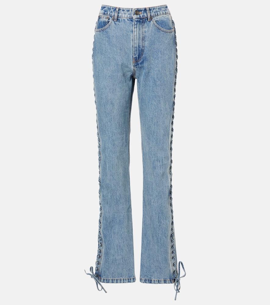 デニム・ジーパン ROTATE BIRGER CHRISTENSEN Jeans 'Twill High Rise' Rotate by Birger Christensen Twill High Rise Jeans | italist