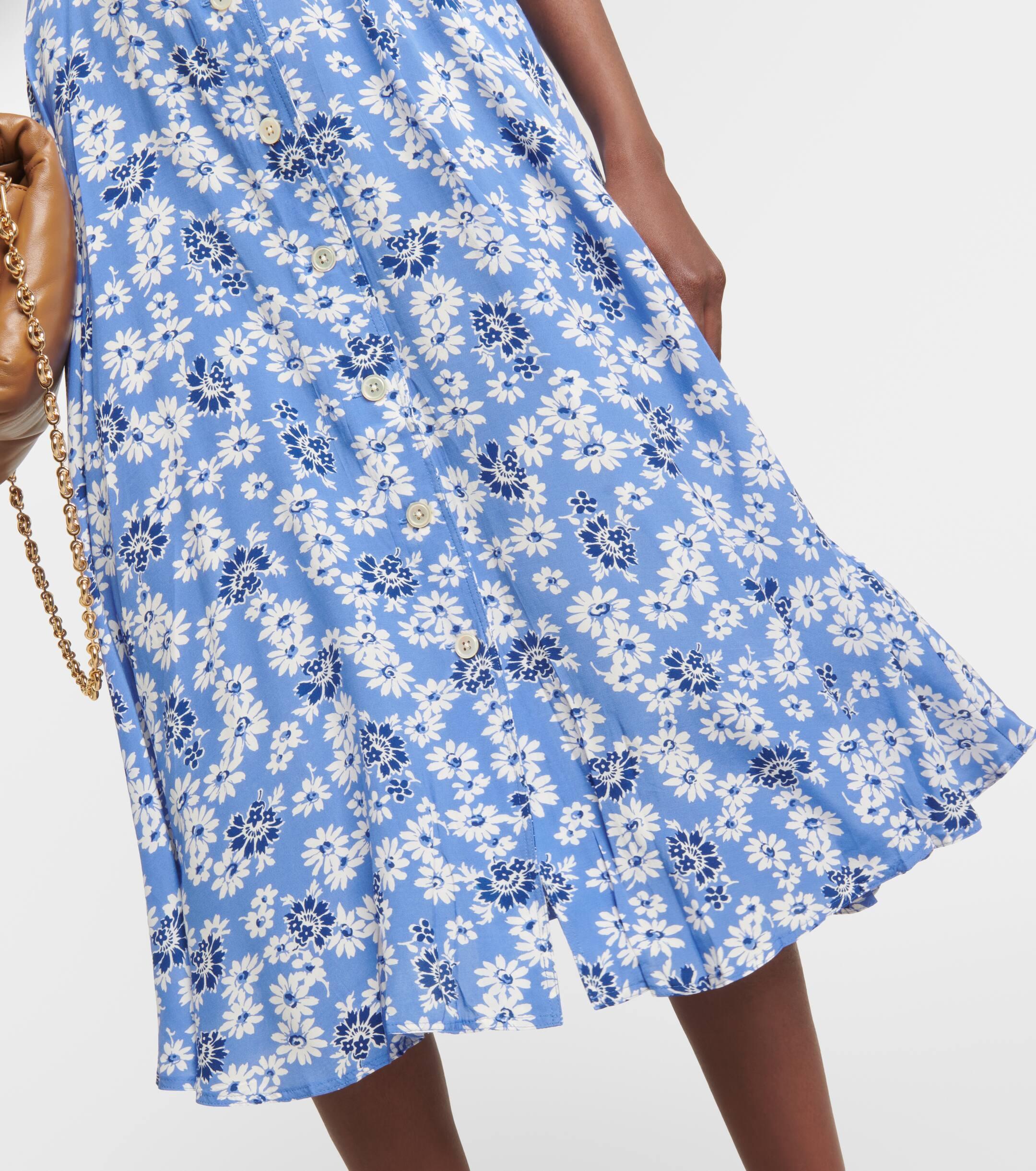 ralph lauren floral crepe short sleeve dress Polo Ralph Lauren Floral Crepe Short-sleeve Dress