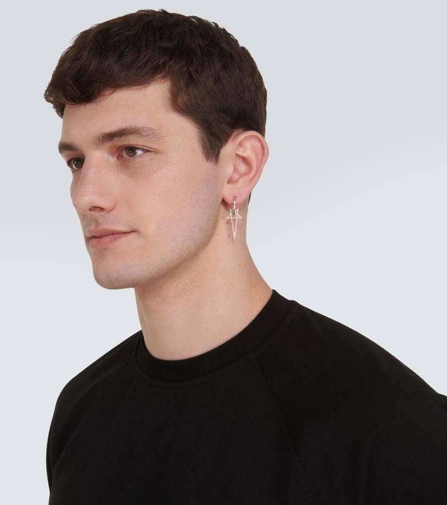 Rick Owens - Pentagram Earring | HBX - Globally Curated
