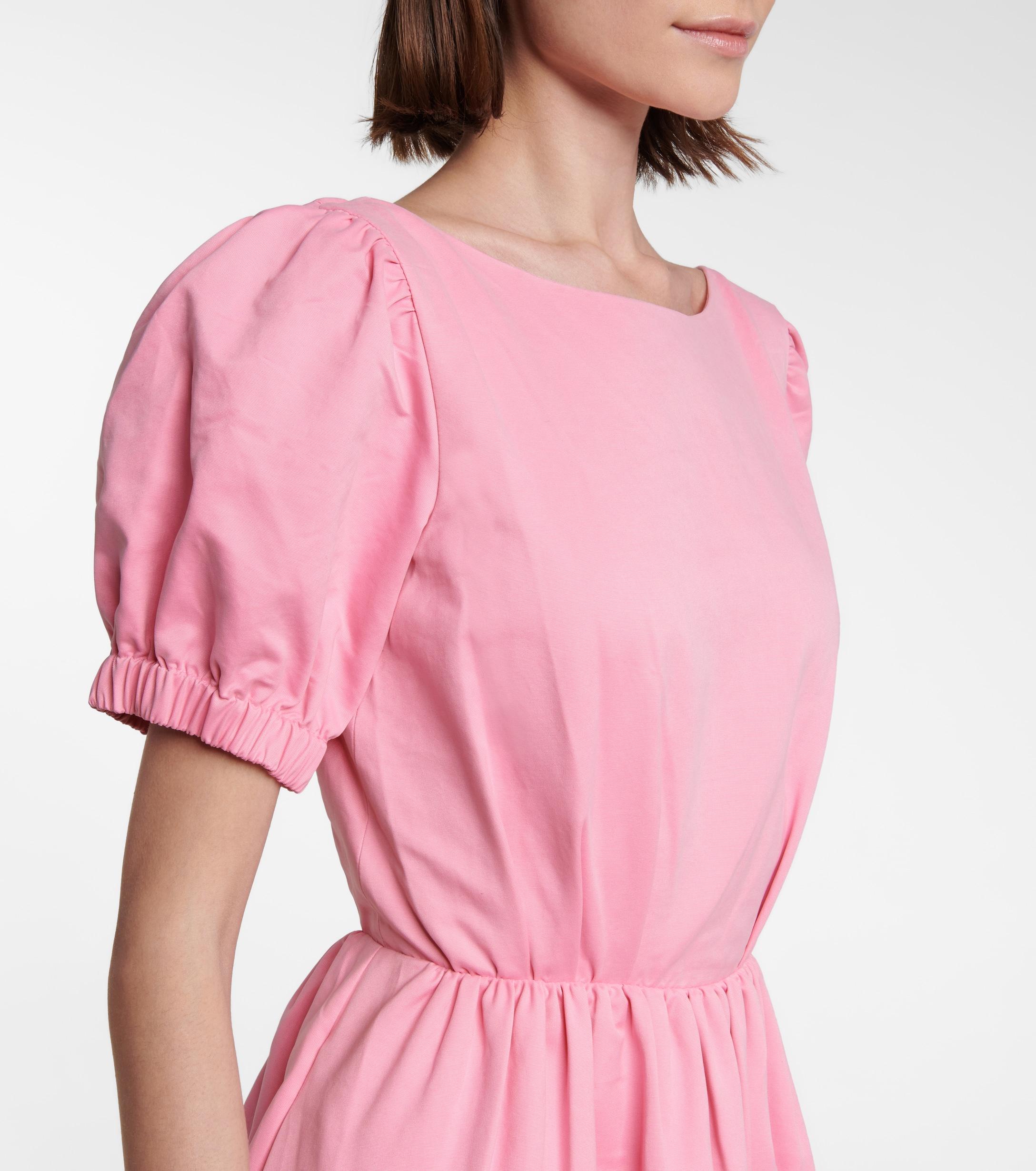 Alix Cotton-blend Faille Maxi Dress