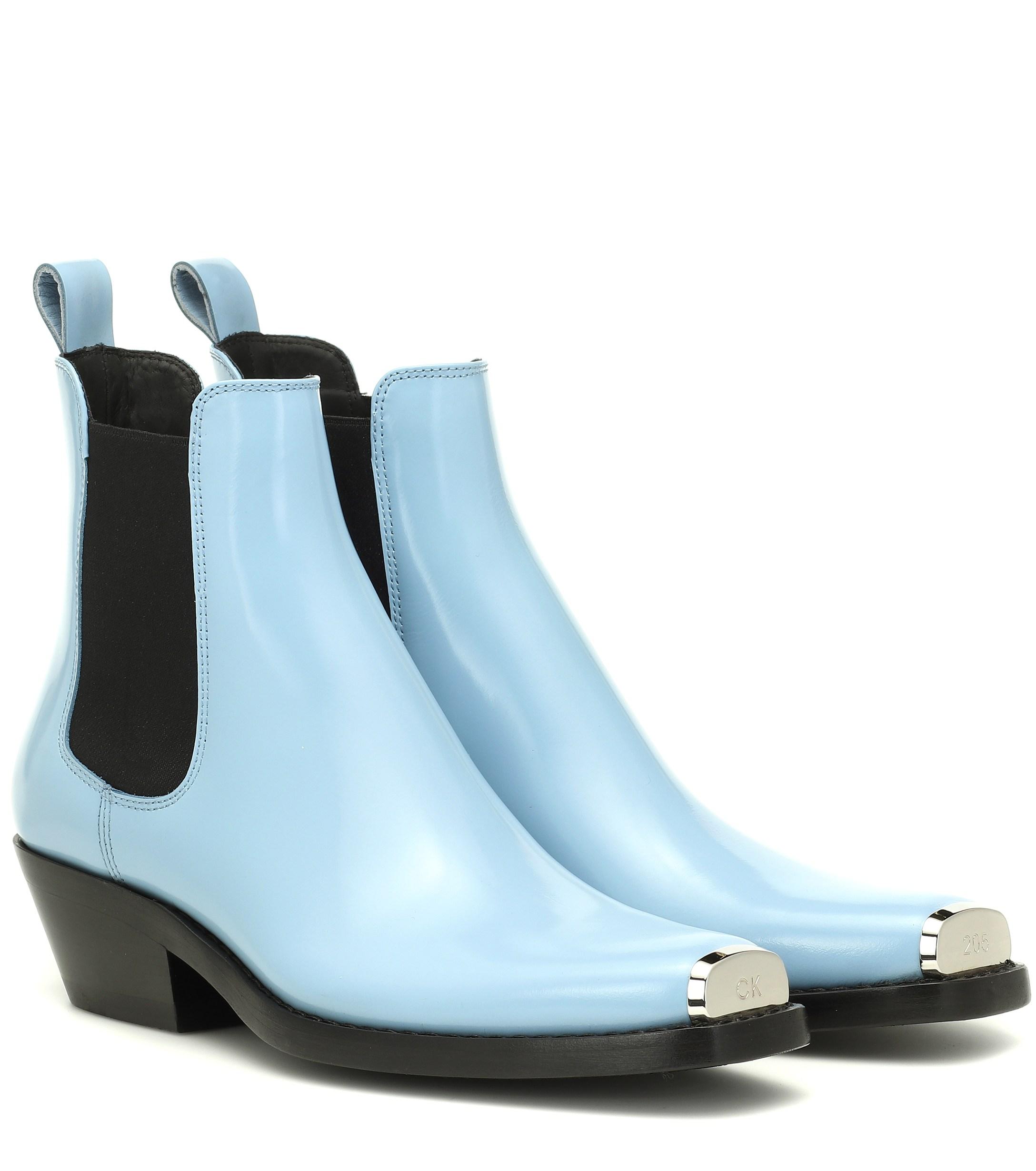 calvin klein western claire boots
