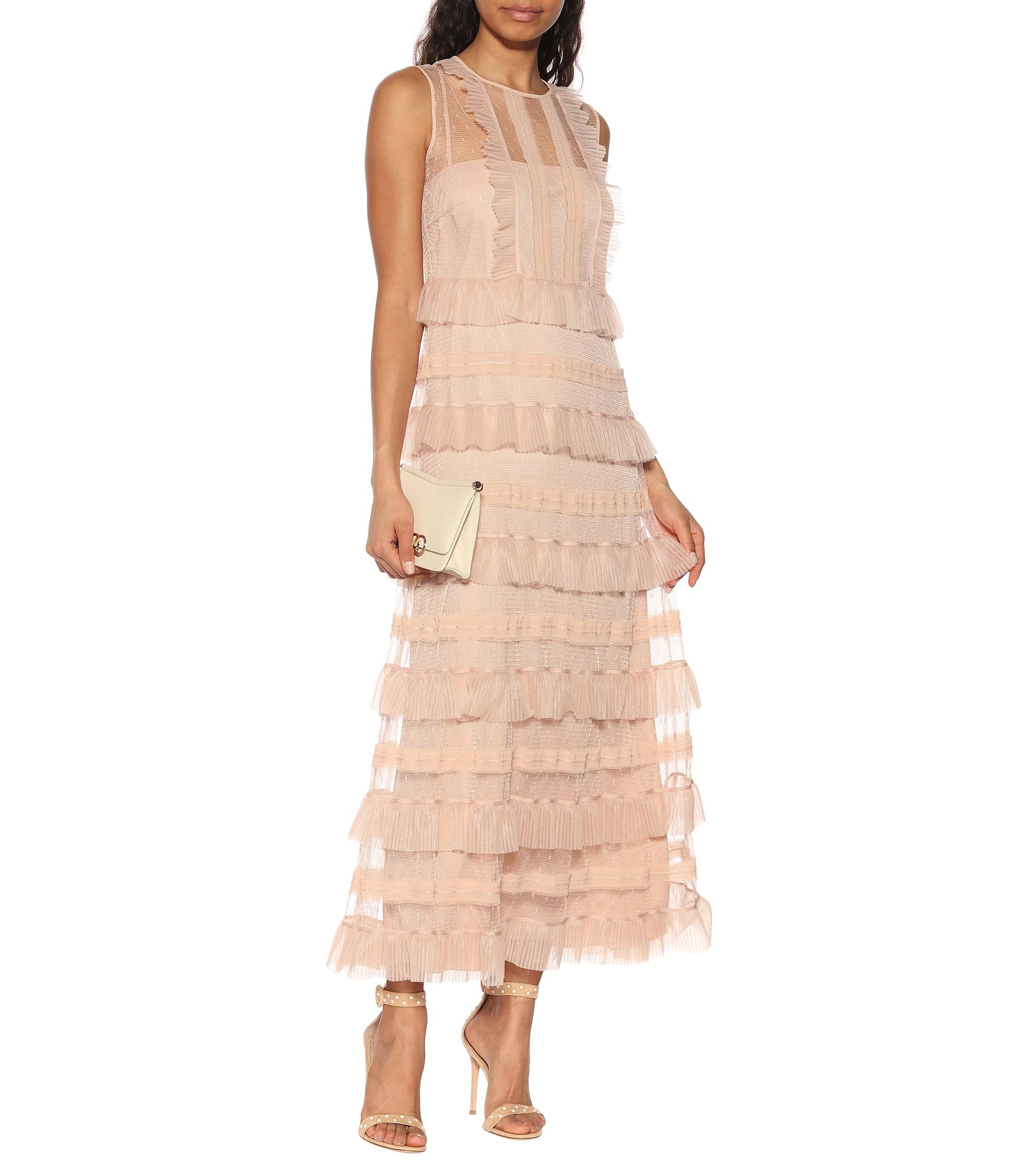 red valentino maxi dress