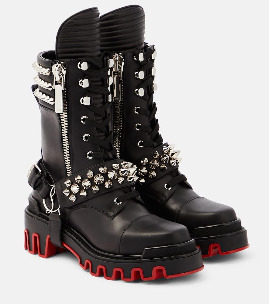 ブーツその他 Christian Louboutin Boots Kate Botta - 85 mm Boots - Calf leather - Black - Women