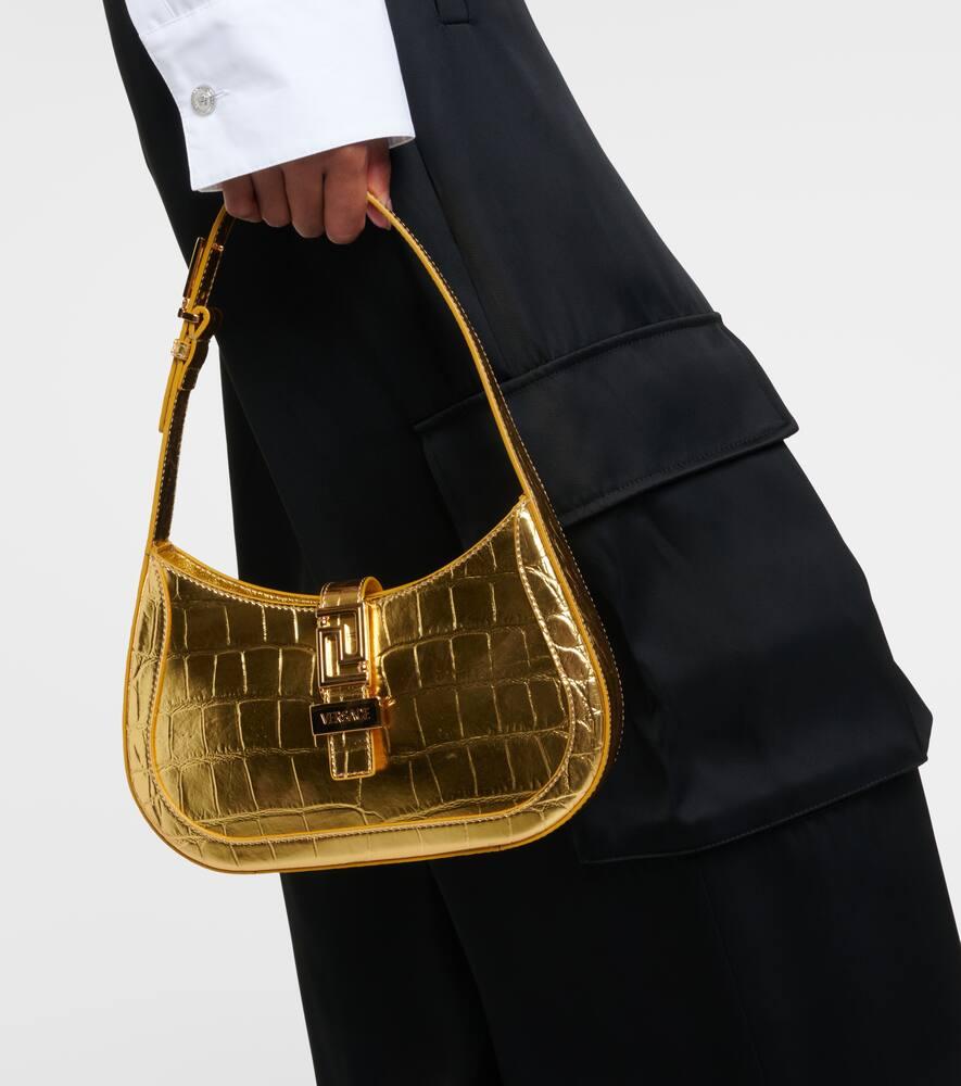 VERSACE 'Hobo Greca Goddess' small shoulder bag Versace