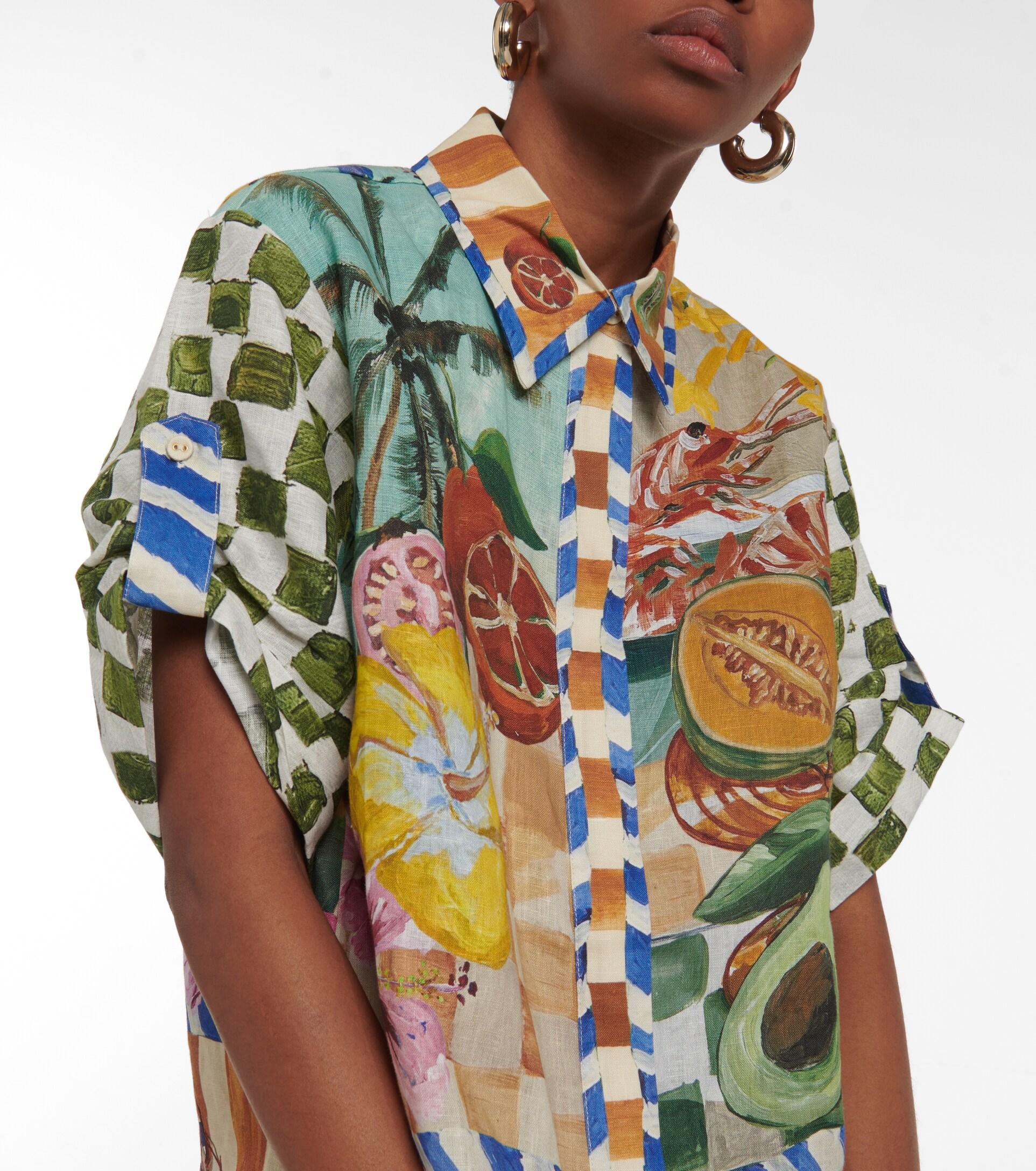 Linen printed shirts 2025