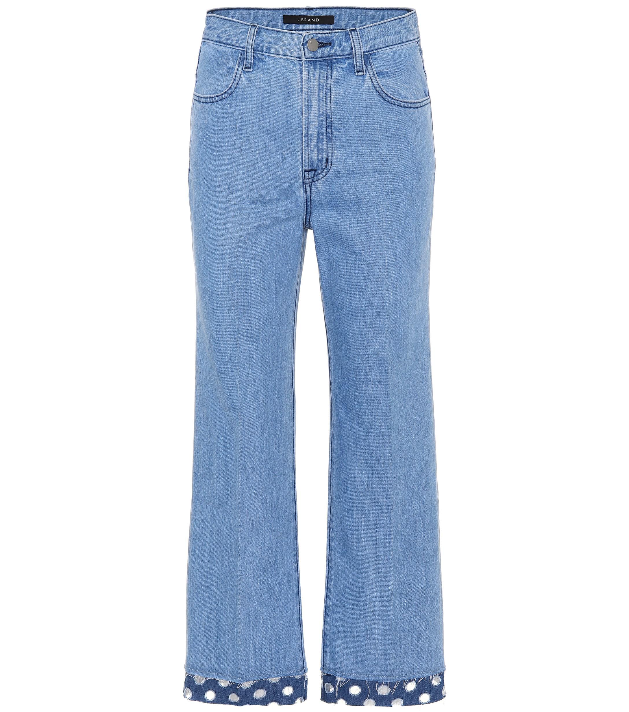 J Brand Denim Joan High-rise Wide-leg Jeans in Blue - Lyst