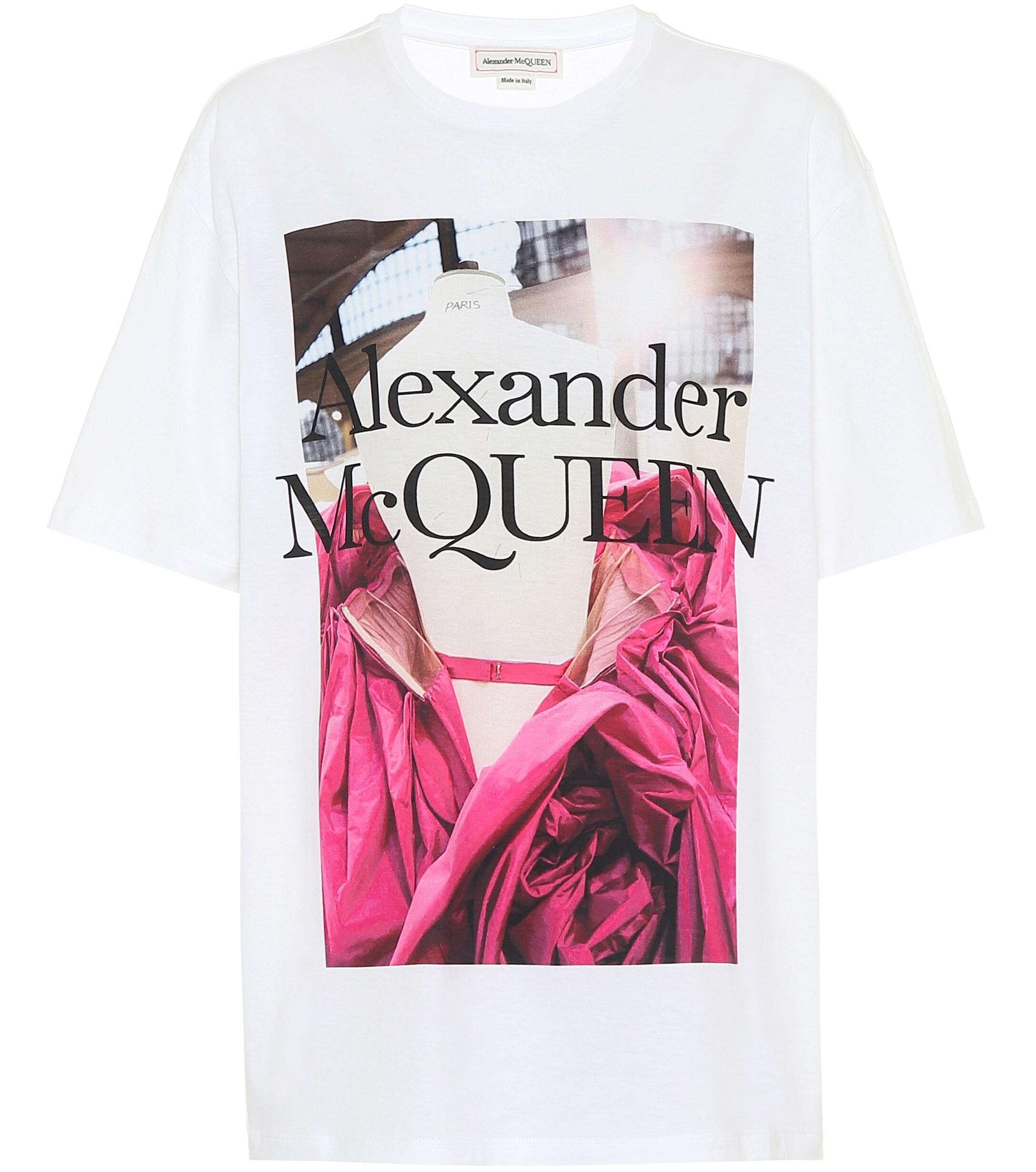 Alexander mcqueen shirt pink Clearance