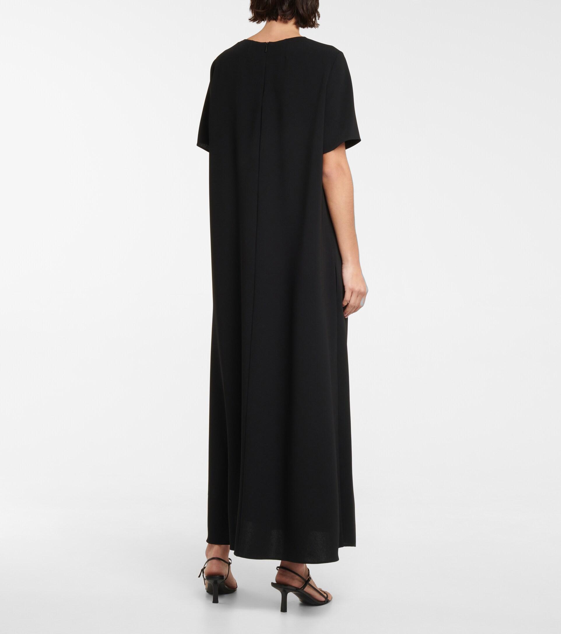 The Row Robi Cady Maxi Dress in Black | Lyst