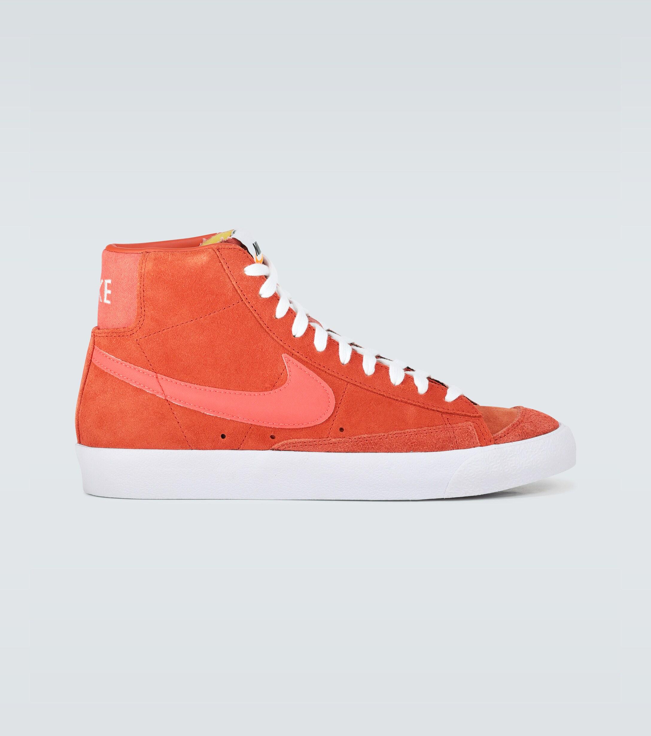 Nike Blazer Mid 77 Vntg Suede Mix in Red for Men | Lyst