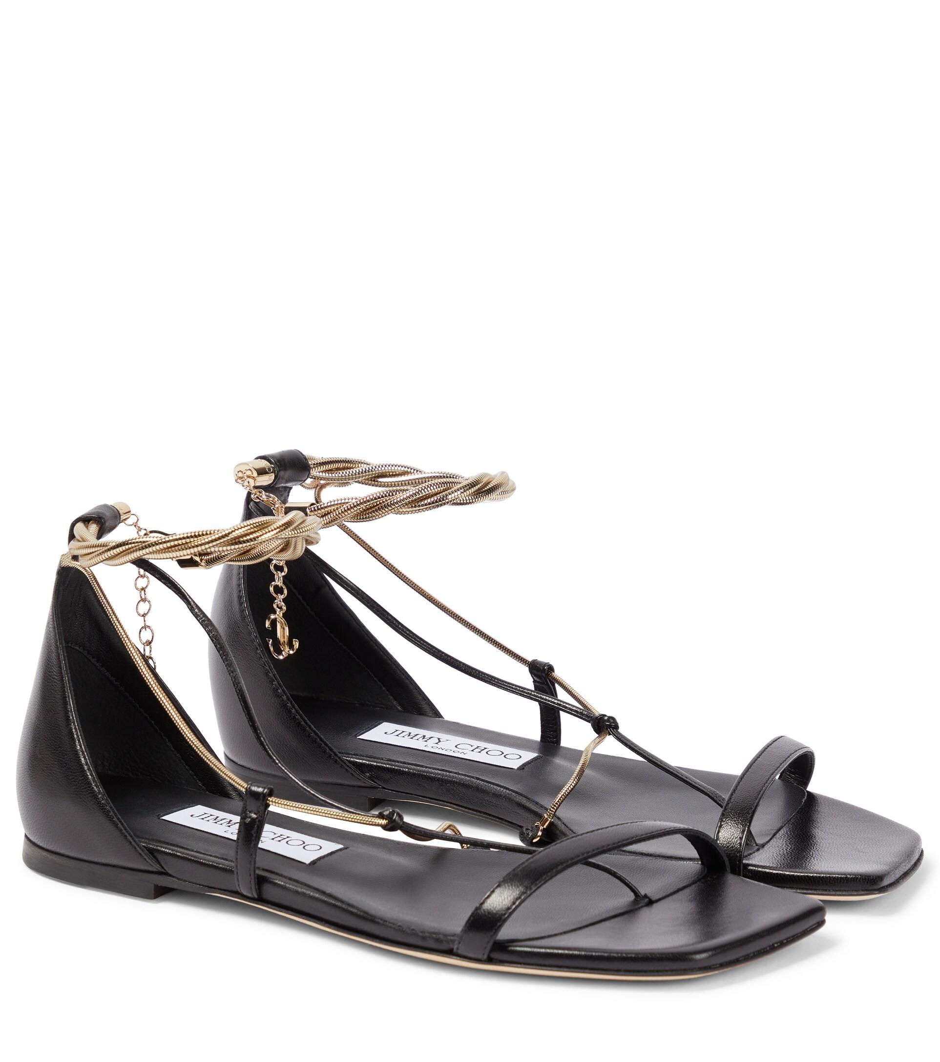 jimmy choo jelly sandals