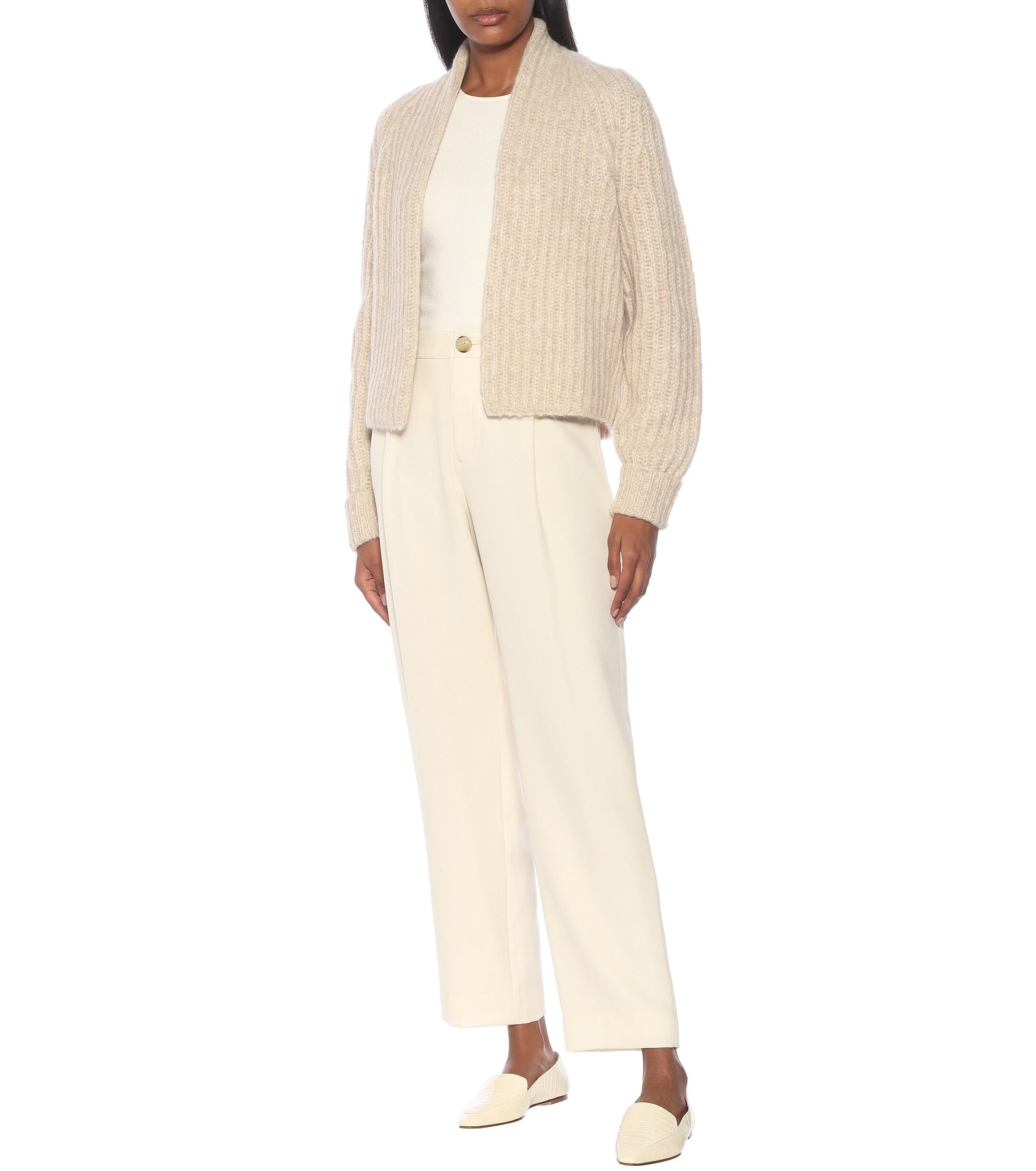 vince alpaca cardigan