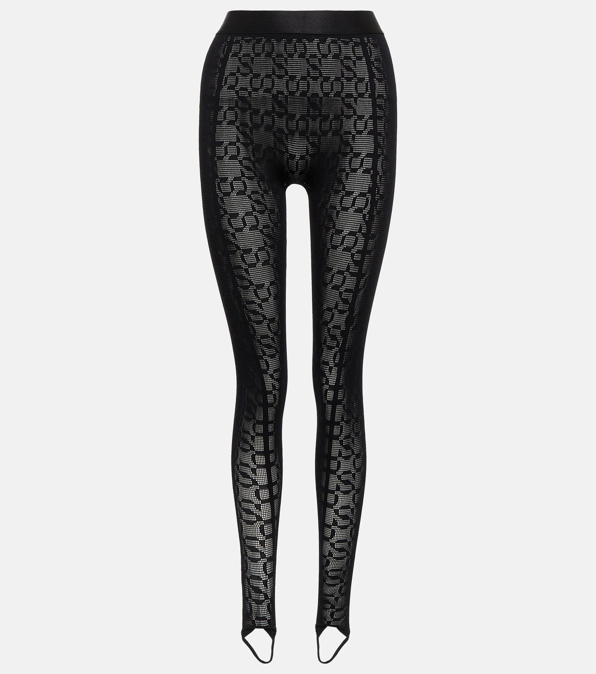 Wolford X Simkhai Intricate Sheer leggings in Black | Lyst