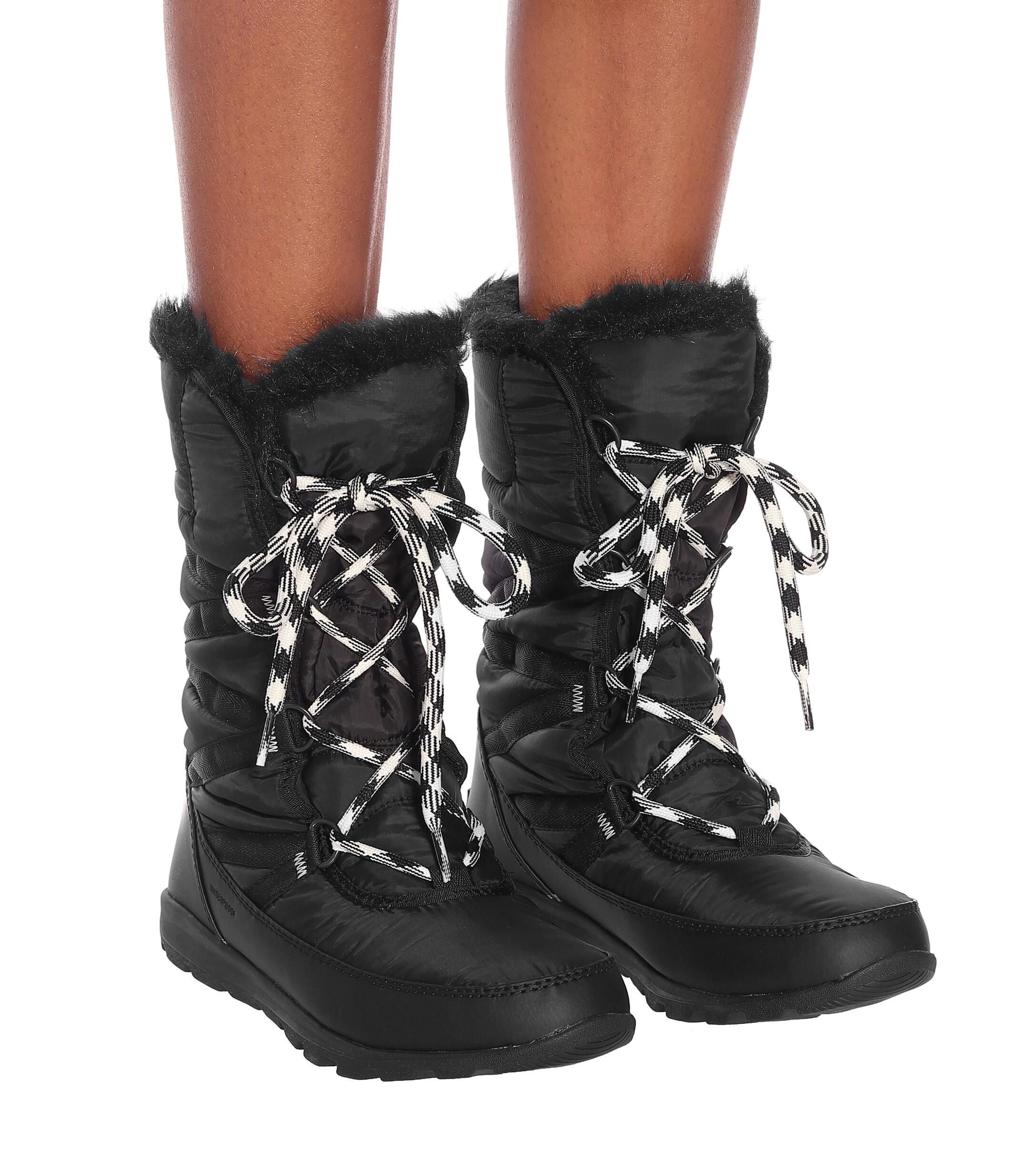 sorel whitney quilted boots