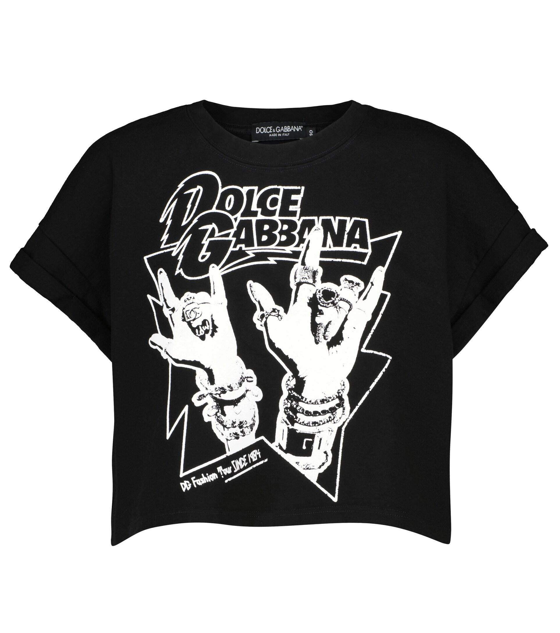 Dolce \u0026 Gabbana Logo-printed Cropped 