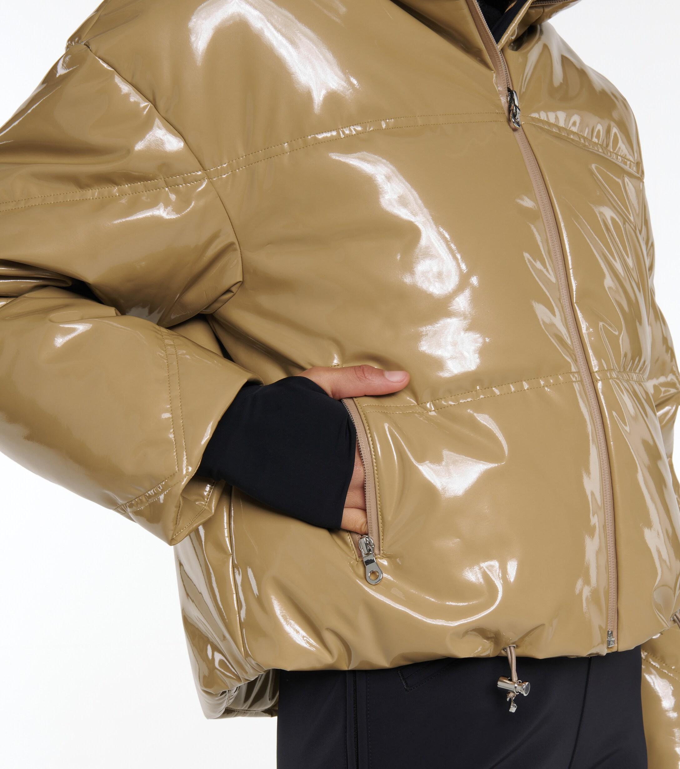 rose gold ski jacket