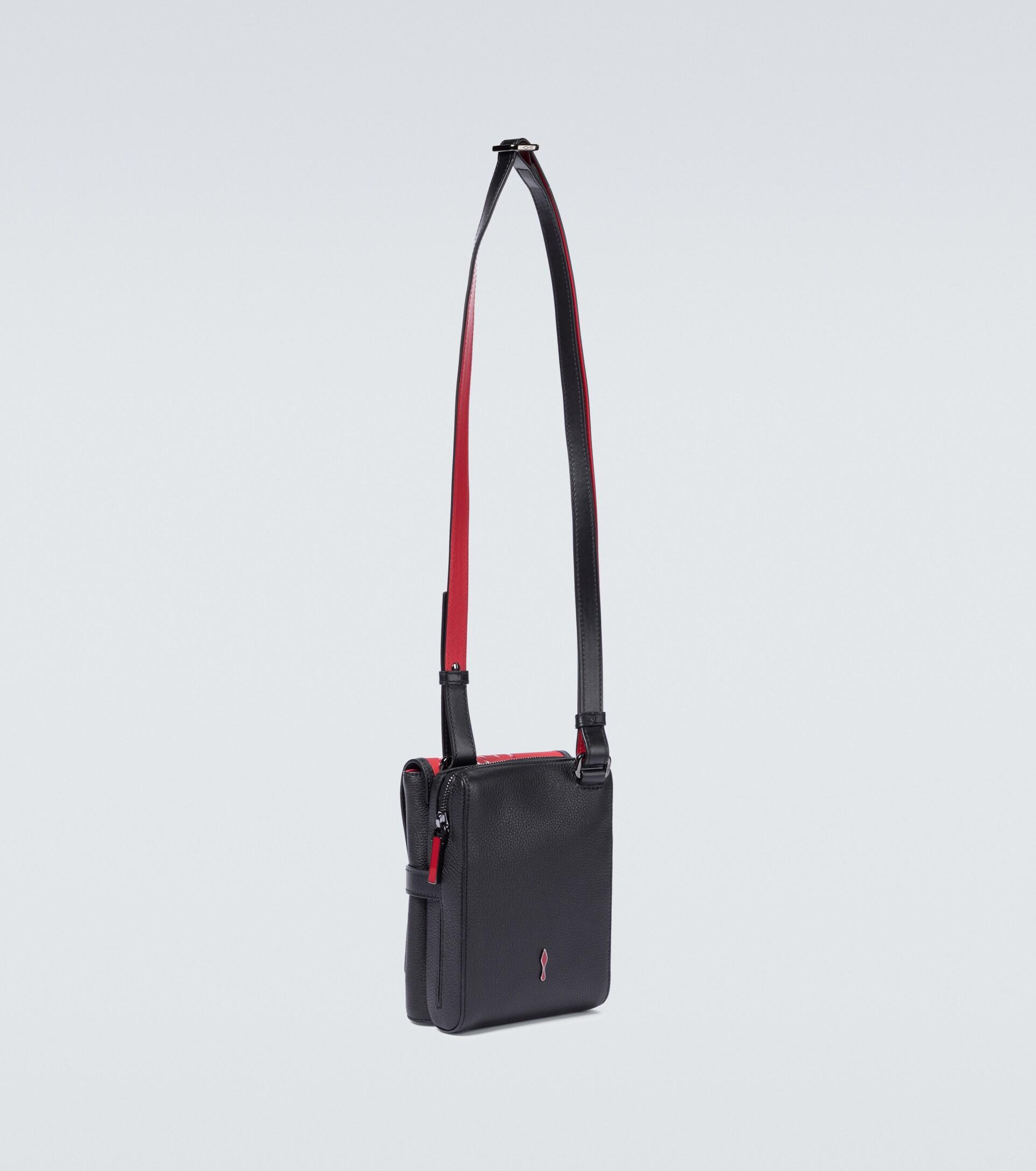 Christian Louboutin Benech Reporter Sneaker Sole Bag in Red Christian Louboutin Benech Reporter Sneaker Sole Bag in Red