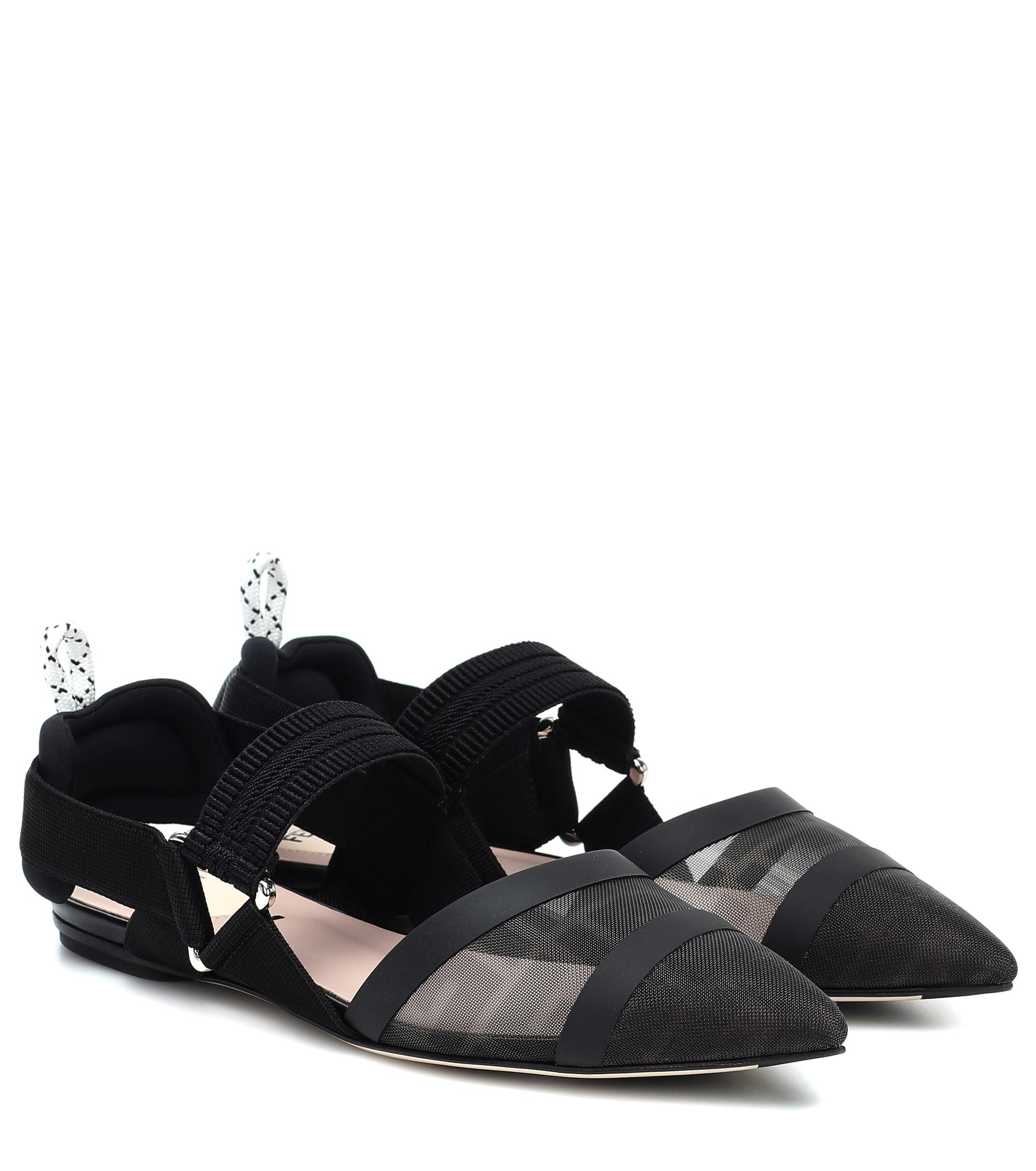 fendi mesh flat