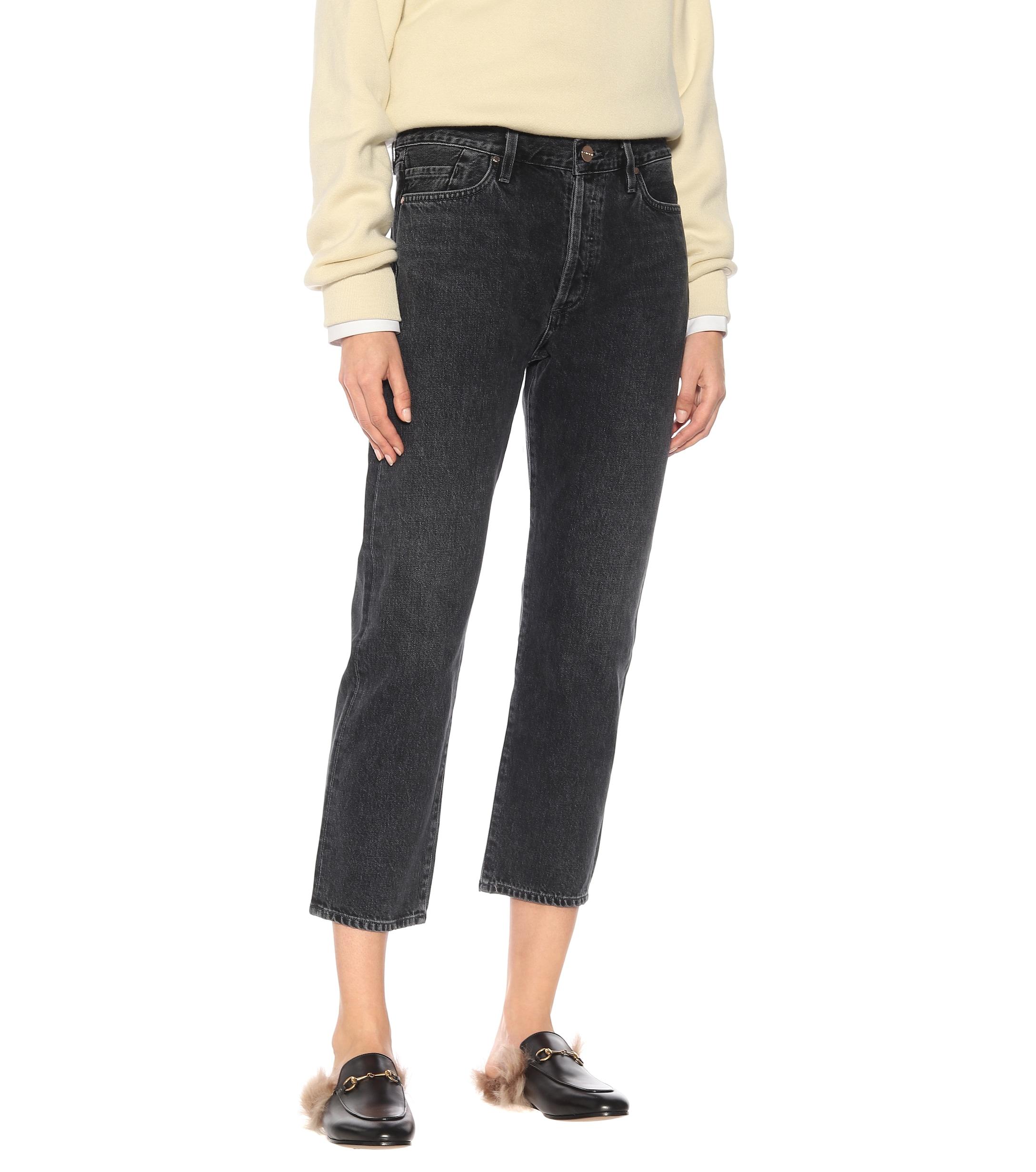 Goldsign Denim The Low Slung Straight Jeans in Blue - Lyst