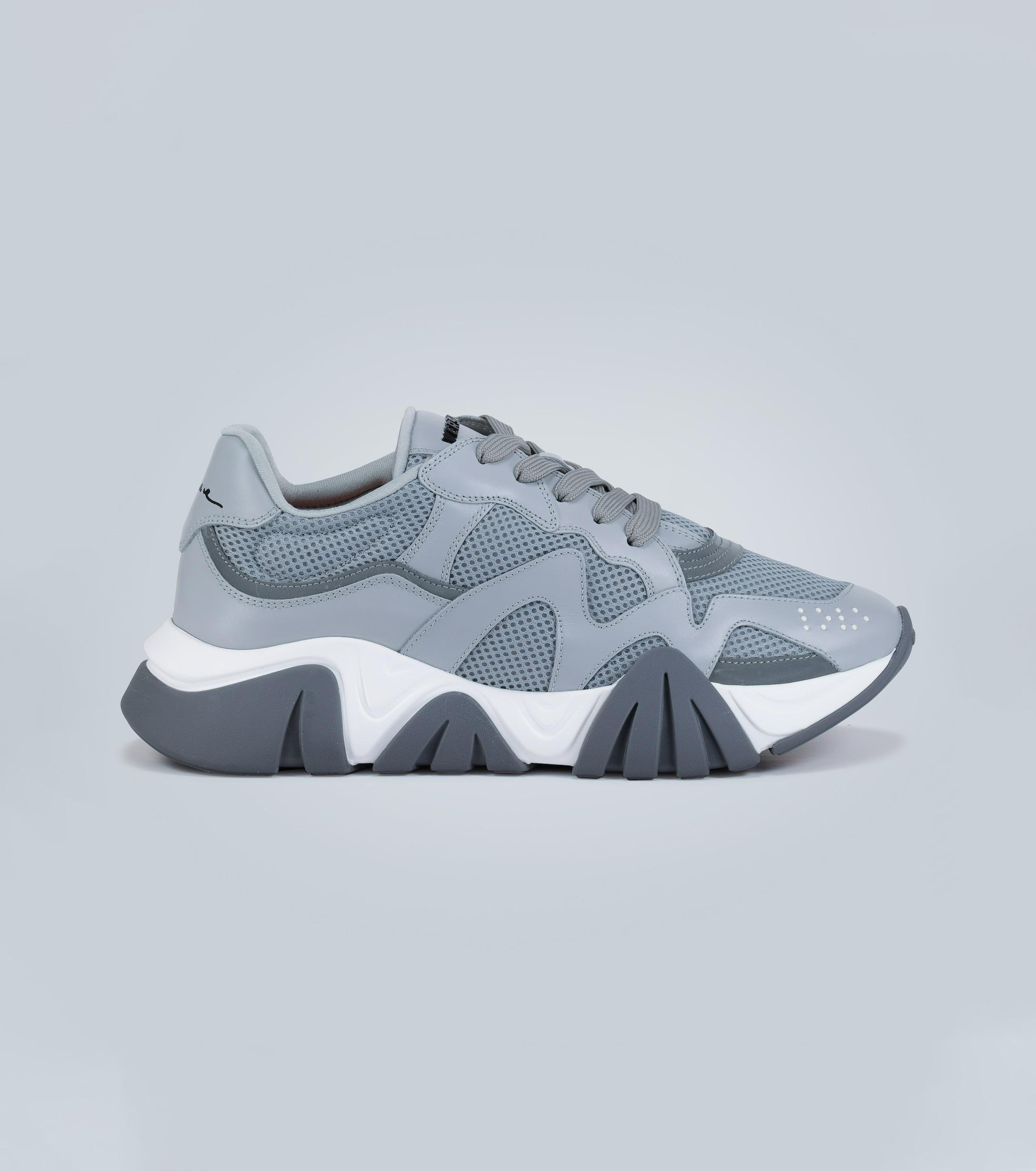 versace sneakers grey