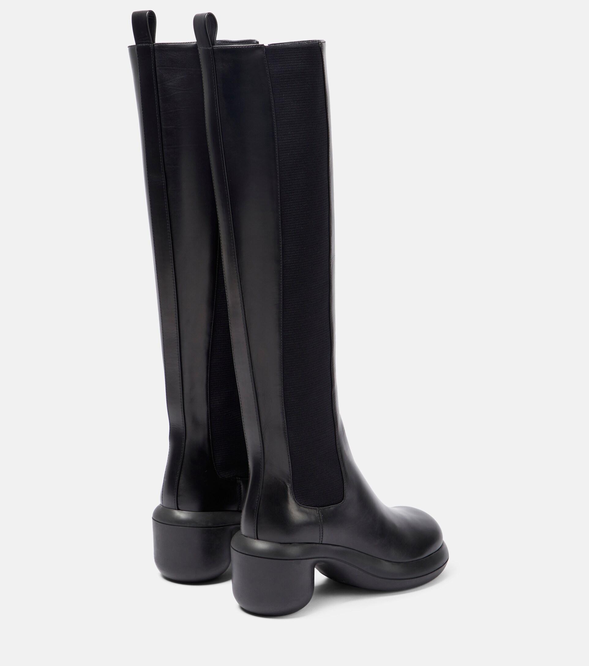 jil-sander-BLACK-Knee-high-