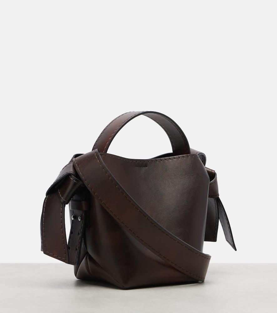 ショルダーバッグ・ポシェット Acne Studios Borsa A Spalla In Pelle Borsa a spalla Musubi in pelle in Arancione - Acne Studios
