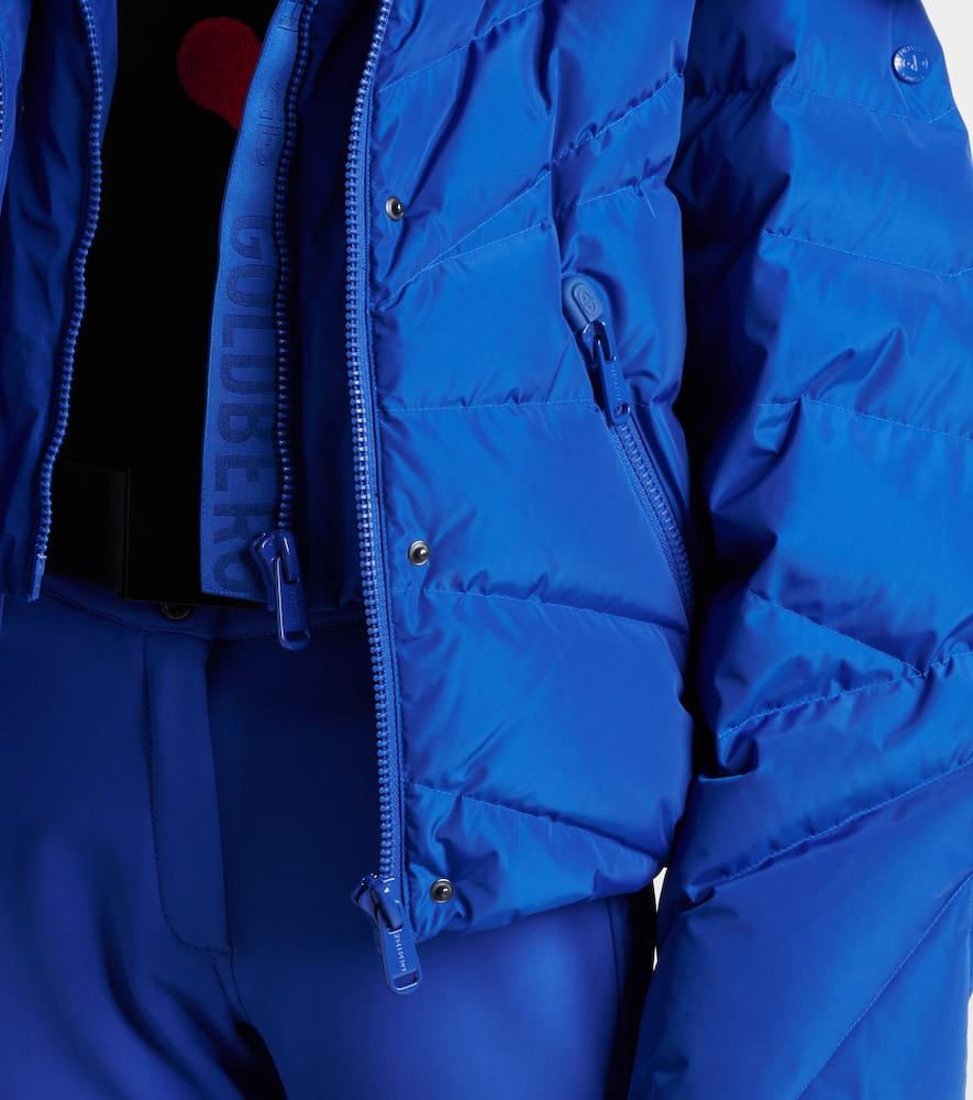 Goldbergh Liora Quilted Down Ski Jacket in Blue | Lyst