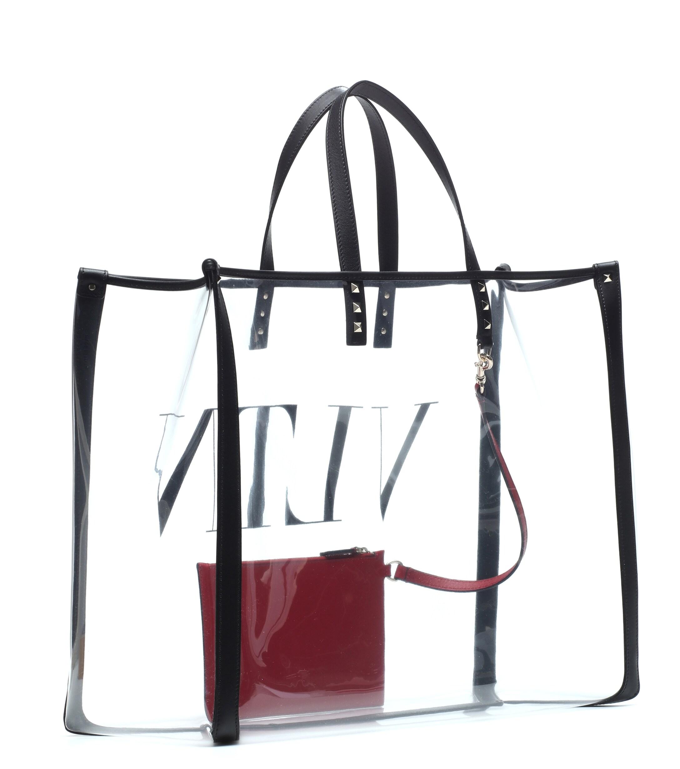 valentino pvc tote
