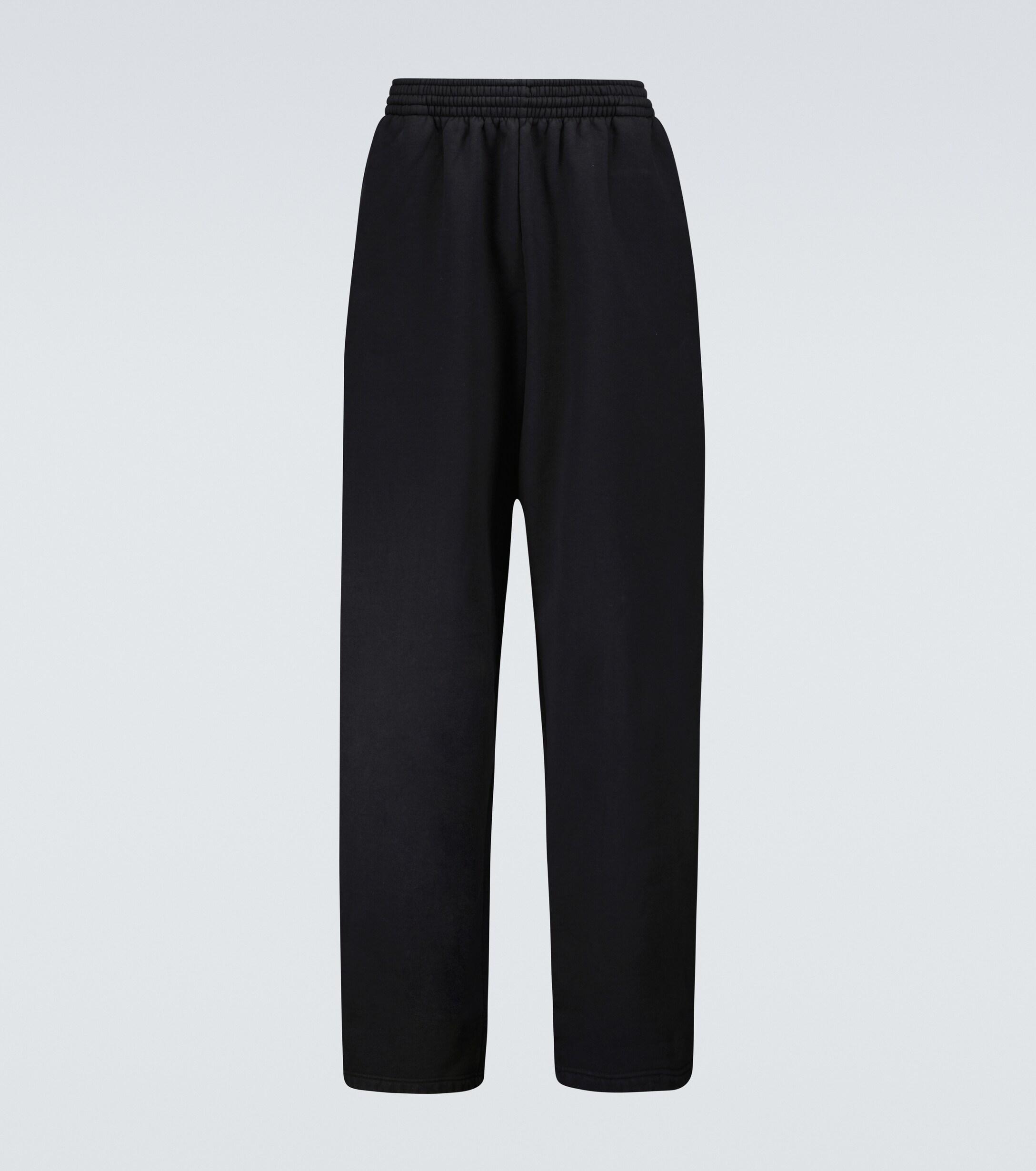 Balenciaga Baggy Sweatpants in Black for Men | Lyst