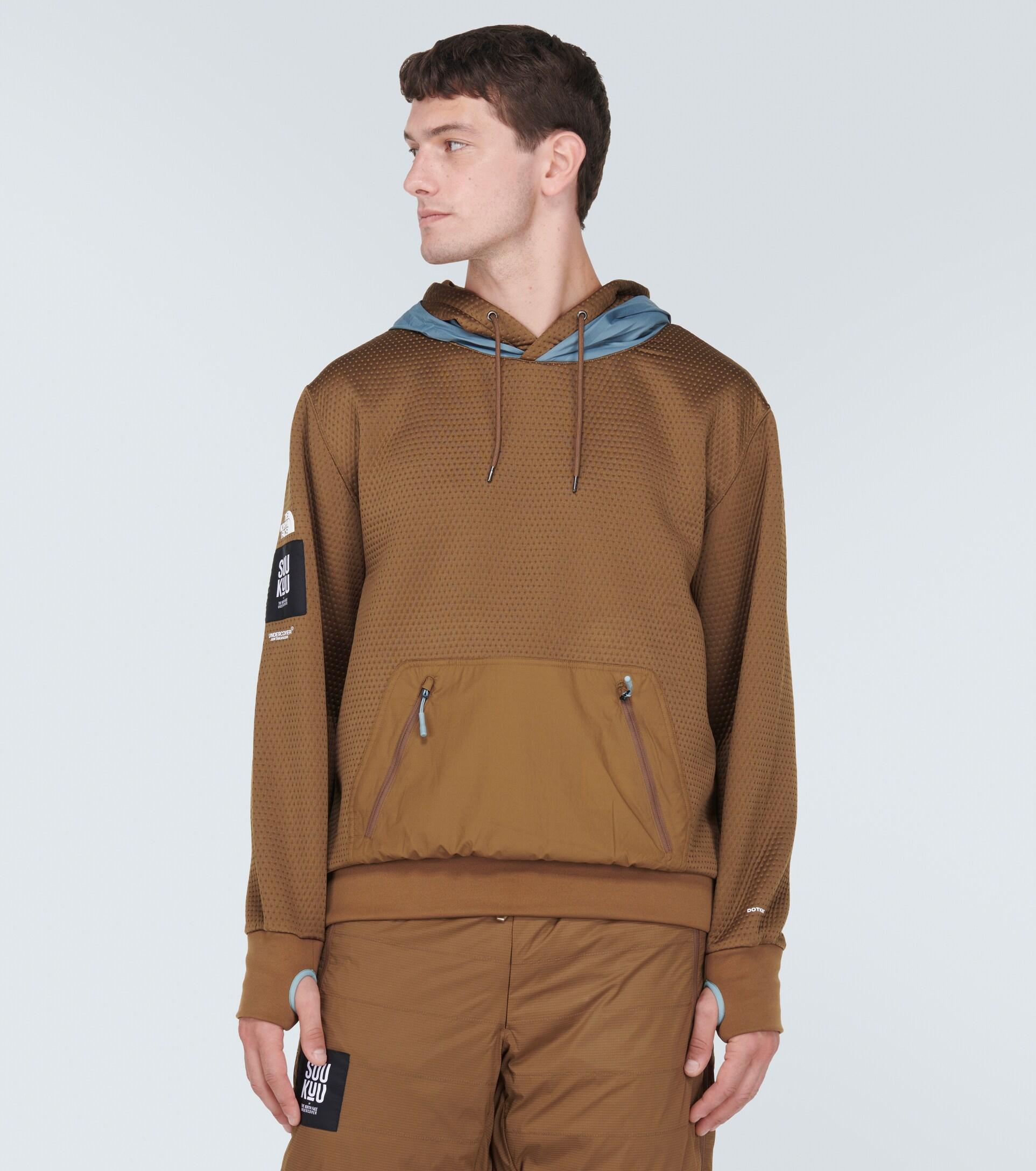 The North Face X Undercover Soukuu Hoodie in Brown for Men | Lyst