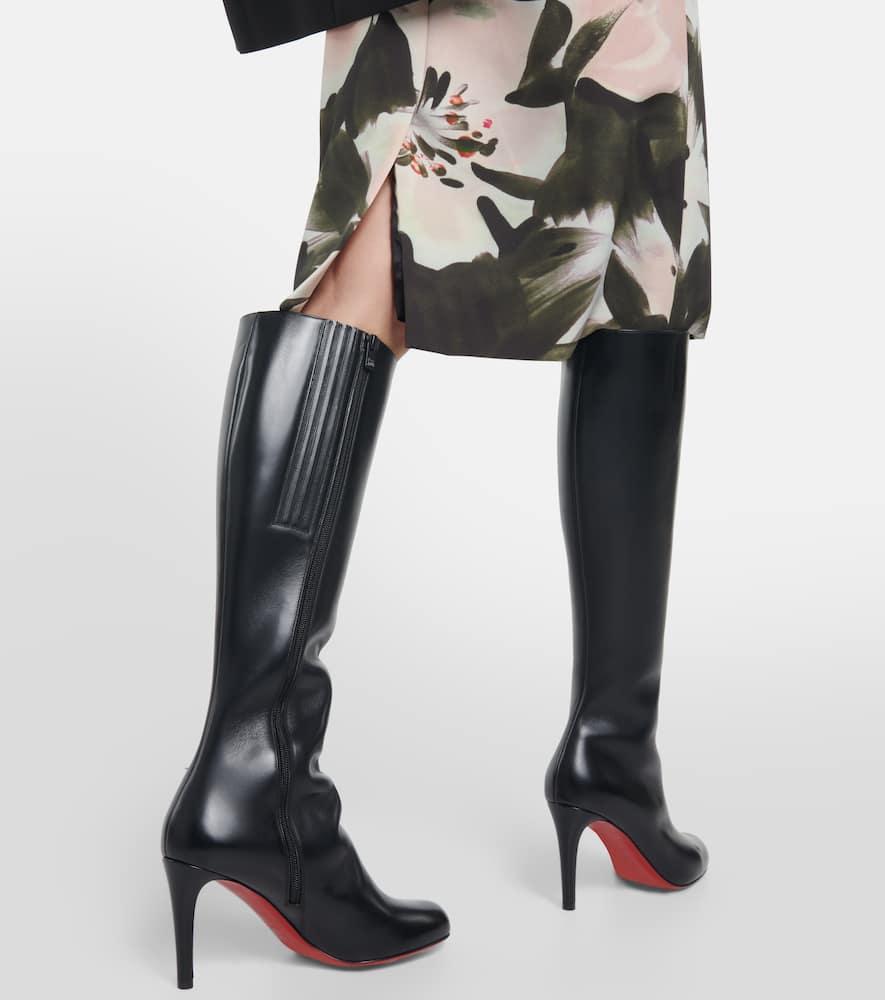Christian louboutin knee high cheap boots
