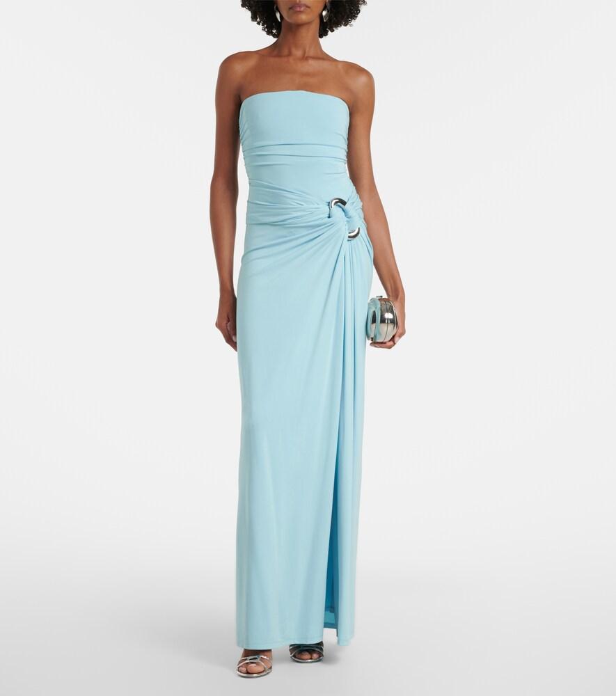 jlo light blue dress Signature Paislee Dress – SIMKHAI