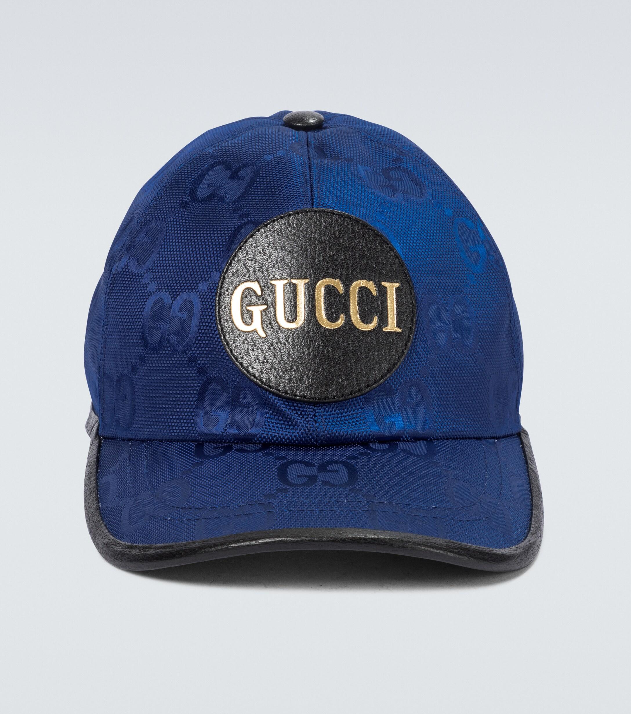 Gucci Off The Grid Baseball Hat in Blue for Men | Lyst