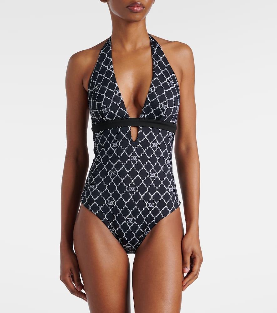 【Max Mara】Calenda ホルターネック 水着☆関税込 関税込 日本発送】MAX MARA ホルターネック水着