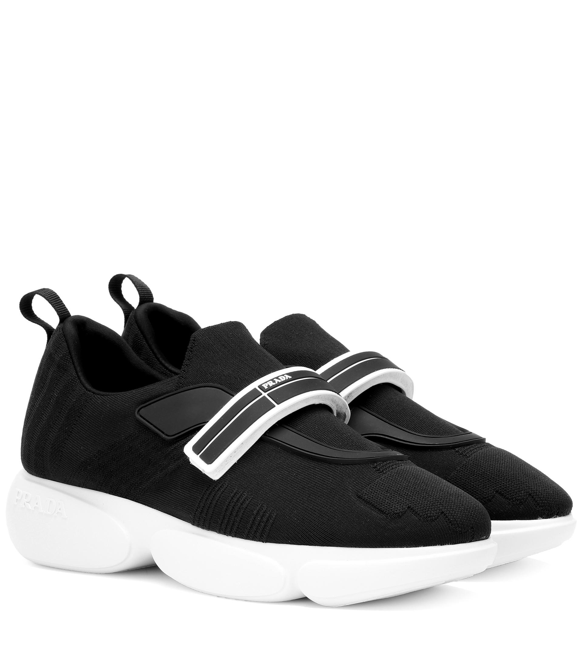 Prada Cloudbust Sneakers in Black Lyst