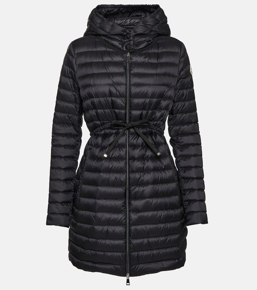 Moncler Barbel Quilted Down Coat in Black Lyst