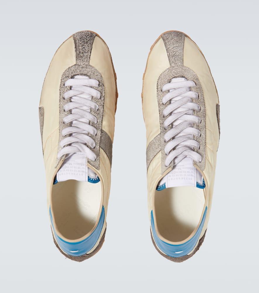 【Maison Margiela】スプリンタードリル レザースニーカー margiela-sprinters-20250516-