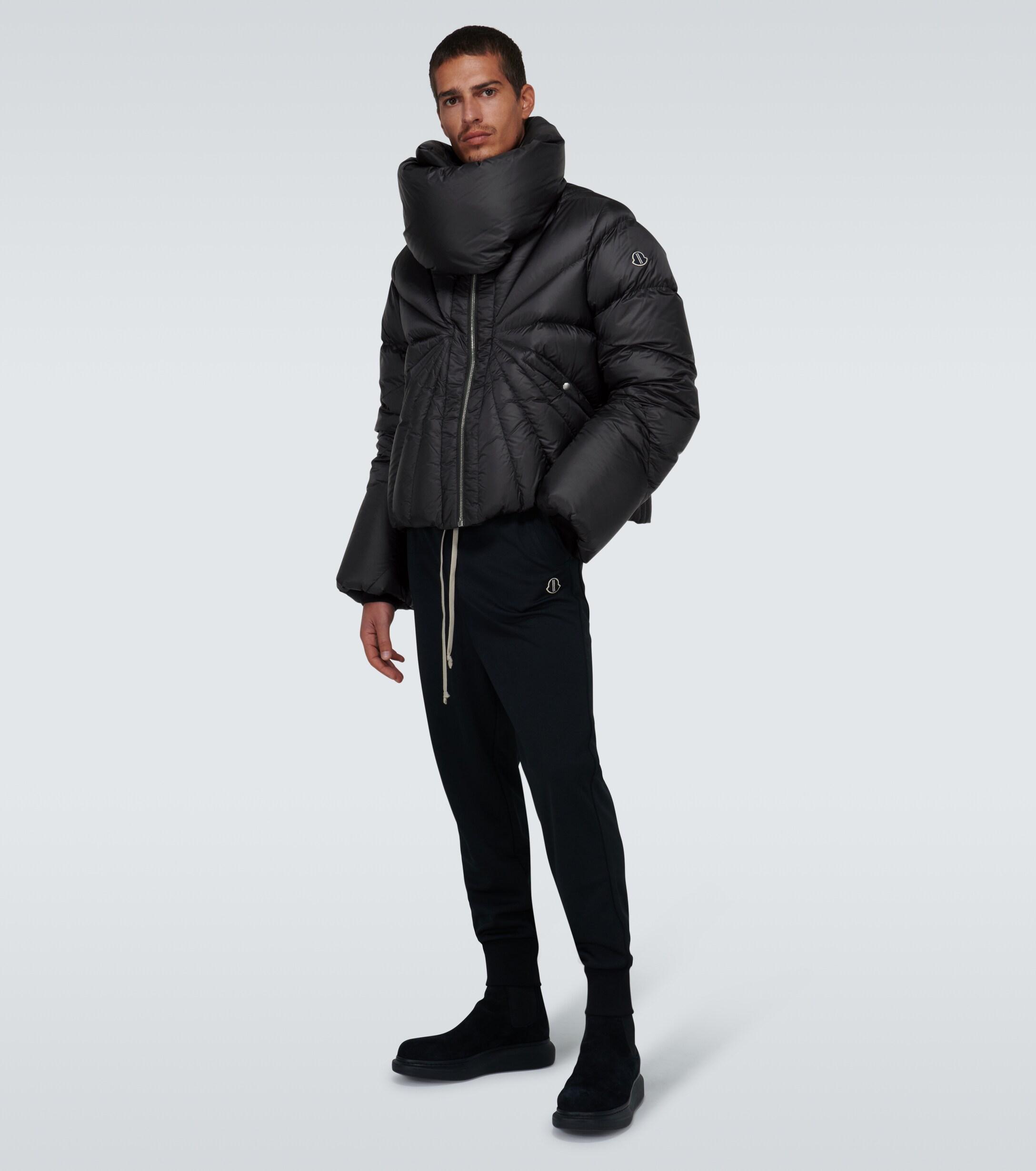 Rick Owens Moncler + Tonopah Puffer Jacket in Black for Men | Lyst